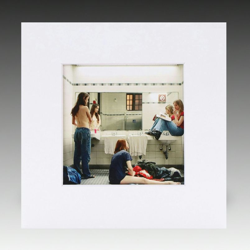 Justine Kurland Digital Chromogenic Print "Bathroom. 1997," 2020