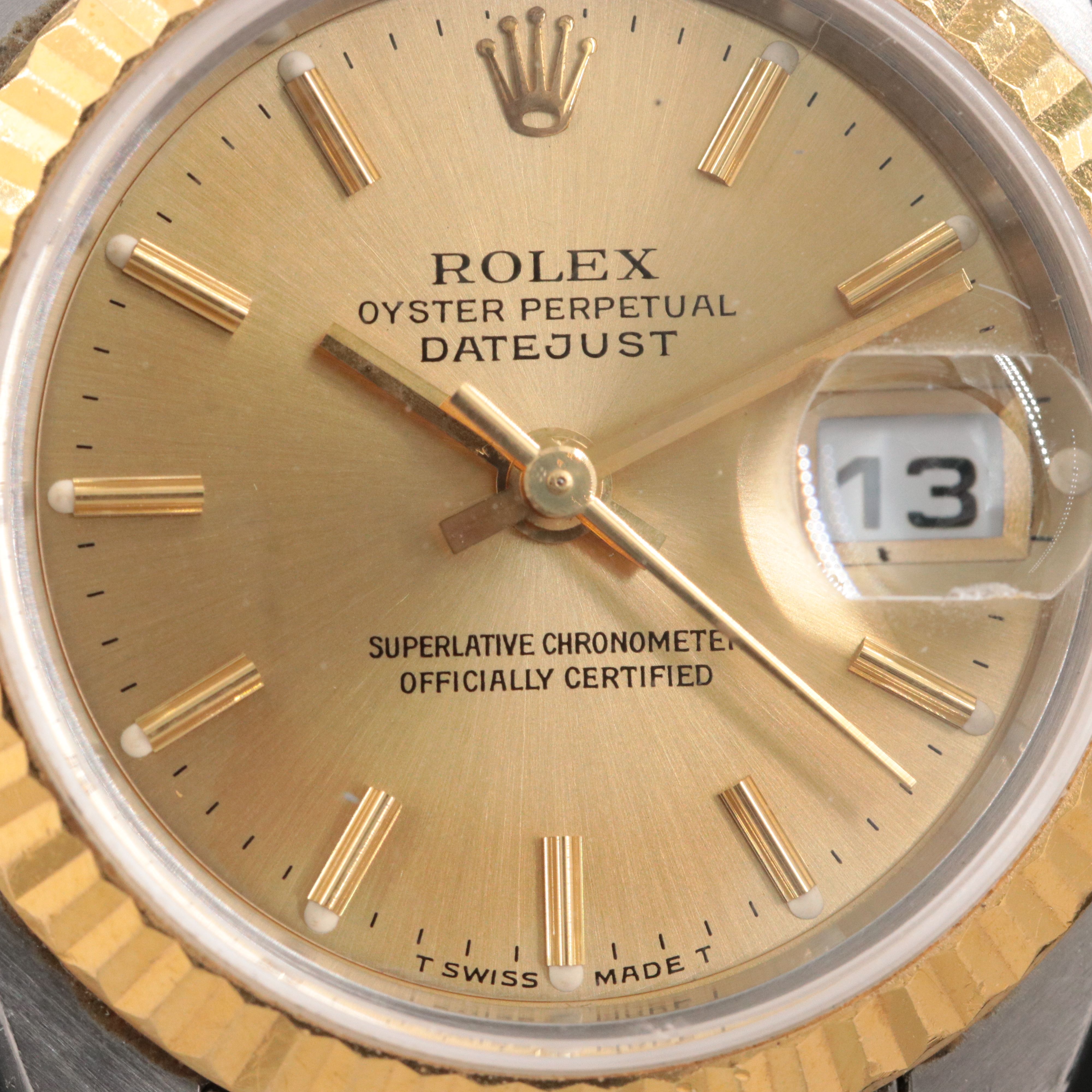Rolex Datejust-26 79173 Vintage Service Award Watch c.2000