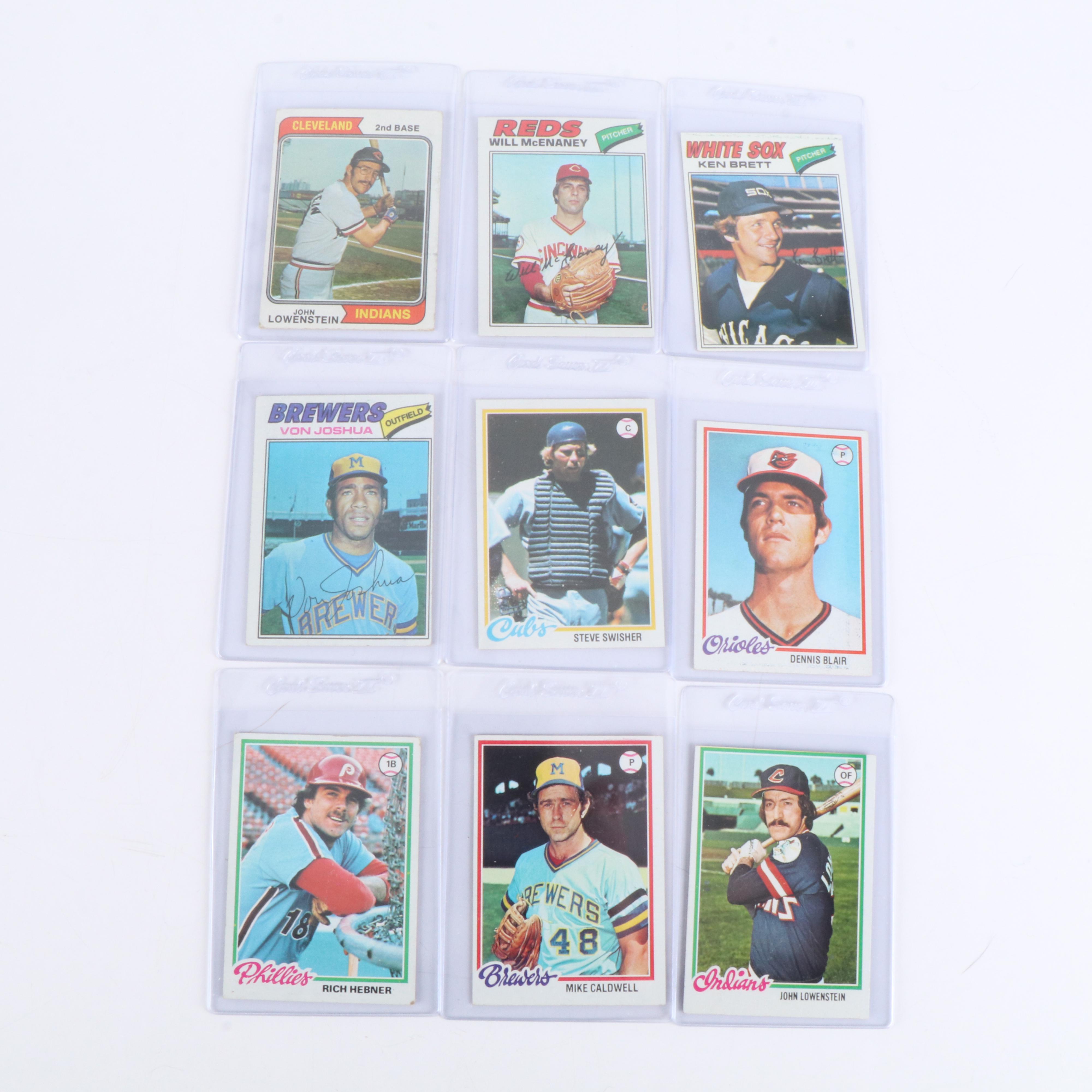 Topps Baseball Cards: Stars, PSA Graded, Johnny Bench and Tom Seaver, 1970/80's