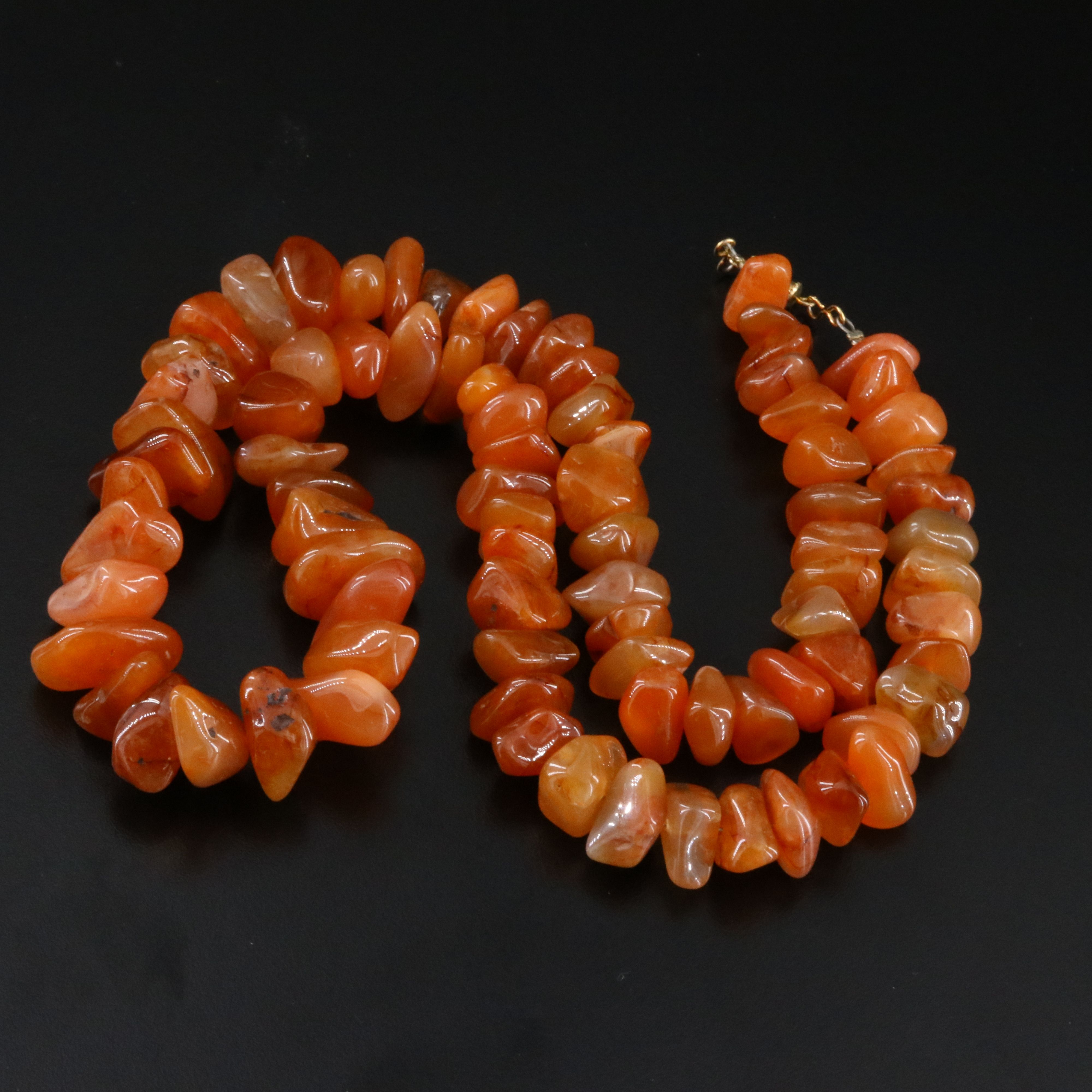 Carnelian Bead Necklace
