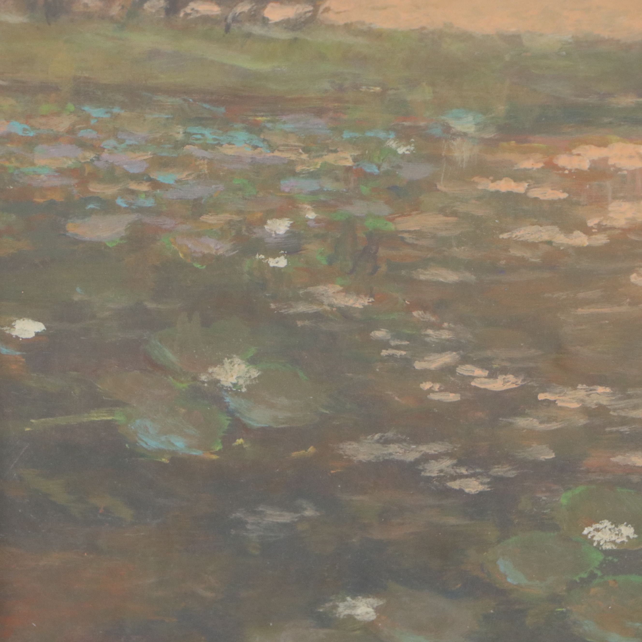 Robert Riddle Baker Acrylic Painting "Evening Drift," 2025