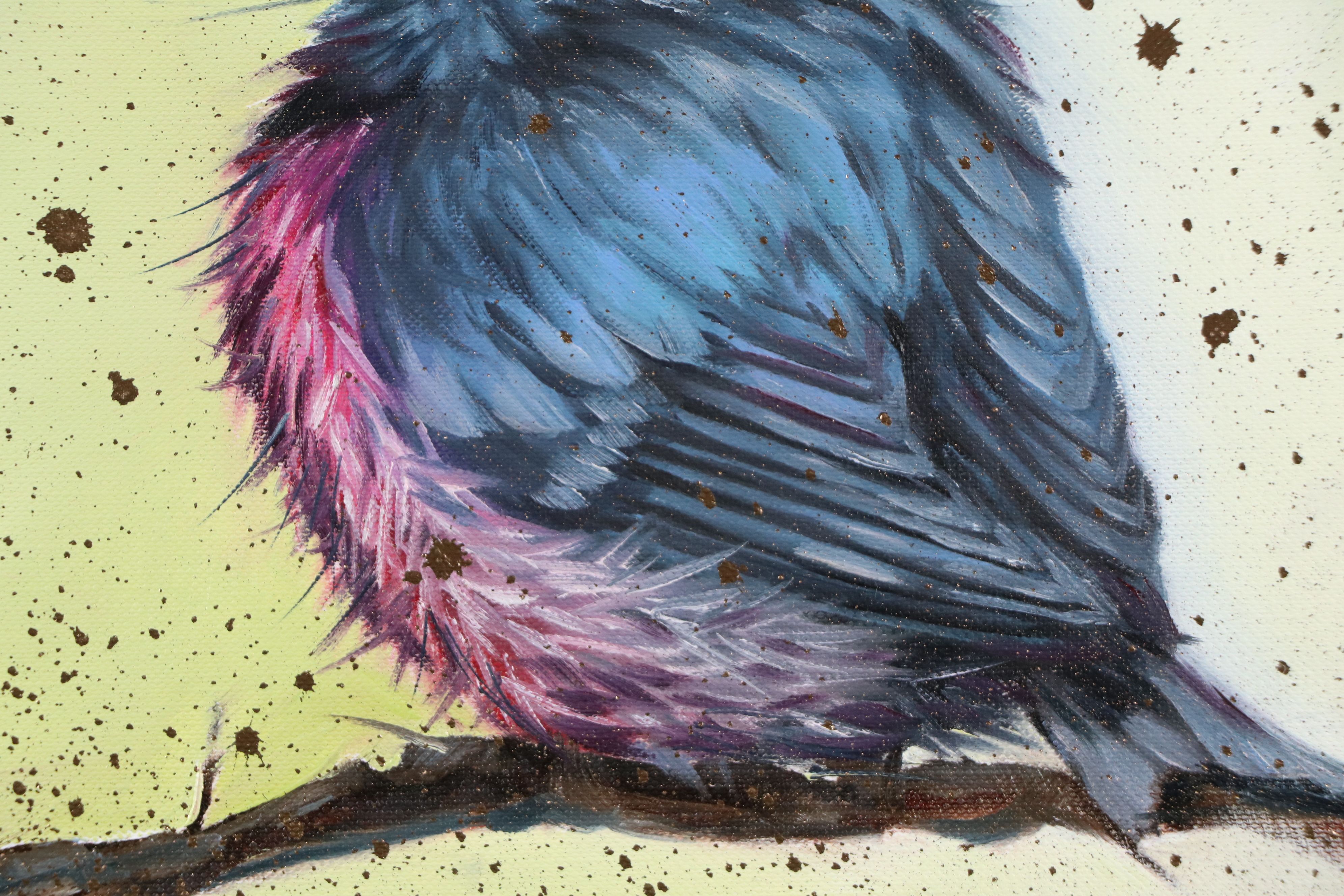 Inga Kovalenko Oil Painting of Bird, 2025