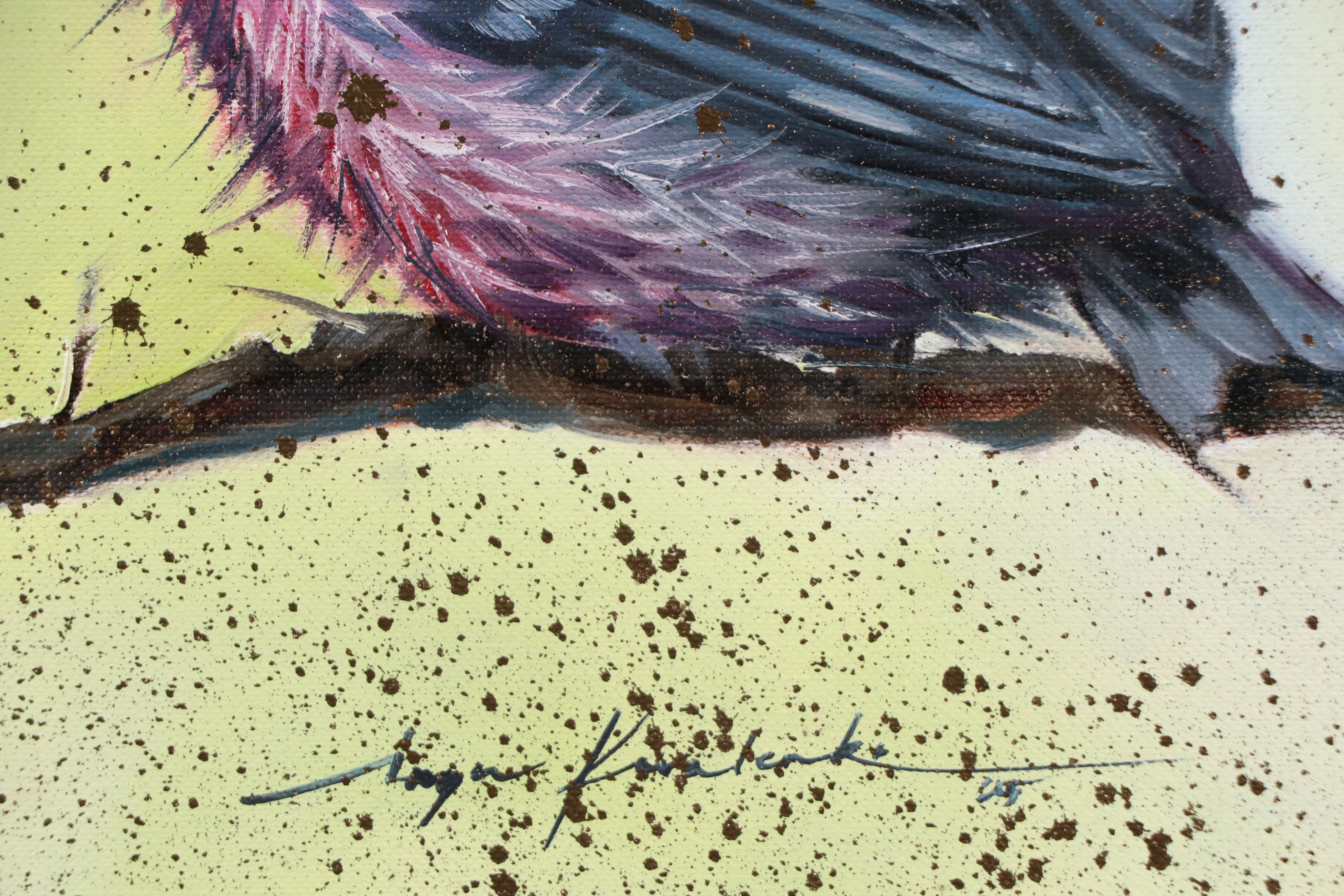 Inga Kovalenko Oil Painting of Bird, 2025