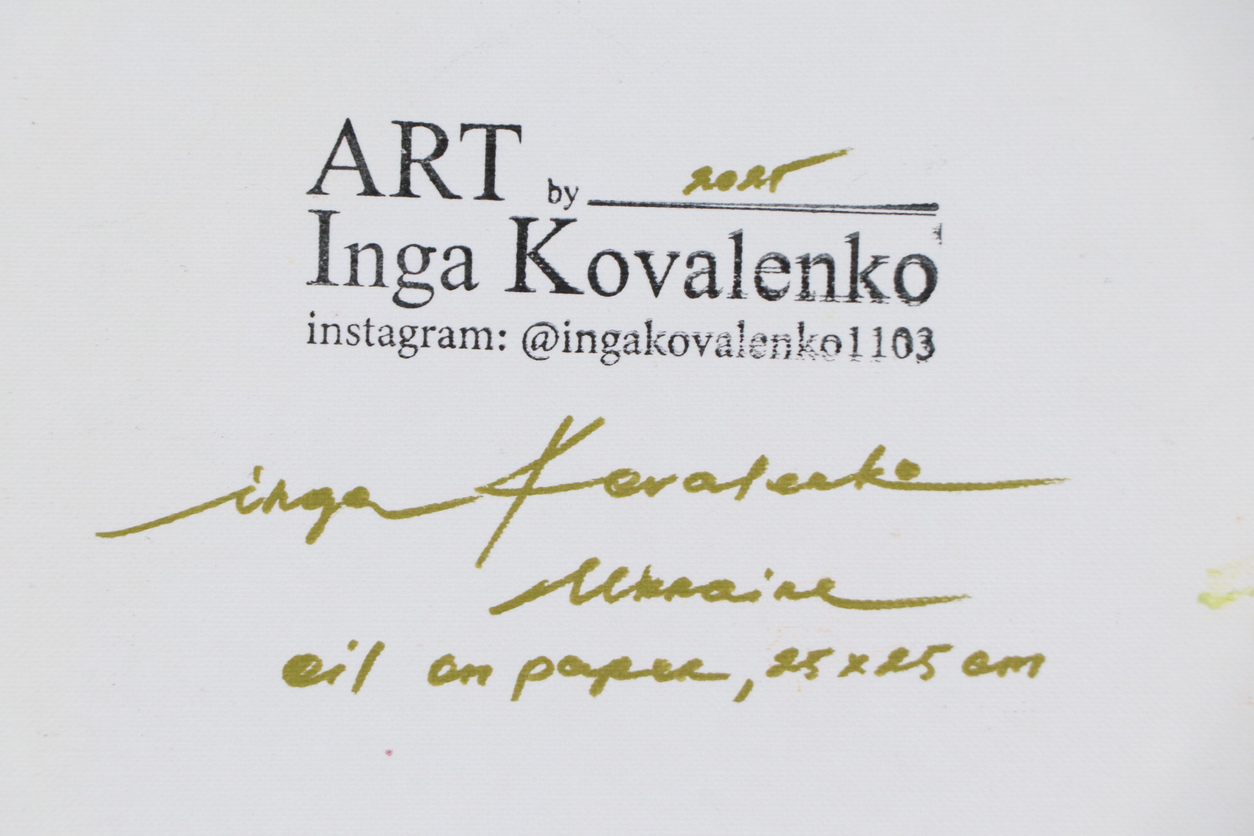 Inga Kovalenko Oil Painting of Bird, 2025