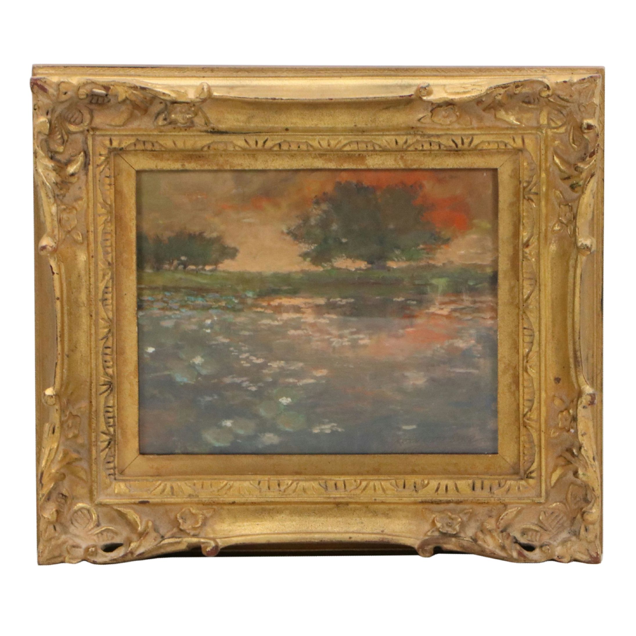 Robert Riddle Baker Acrylic Painting "Evening Drift," 2025