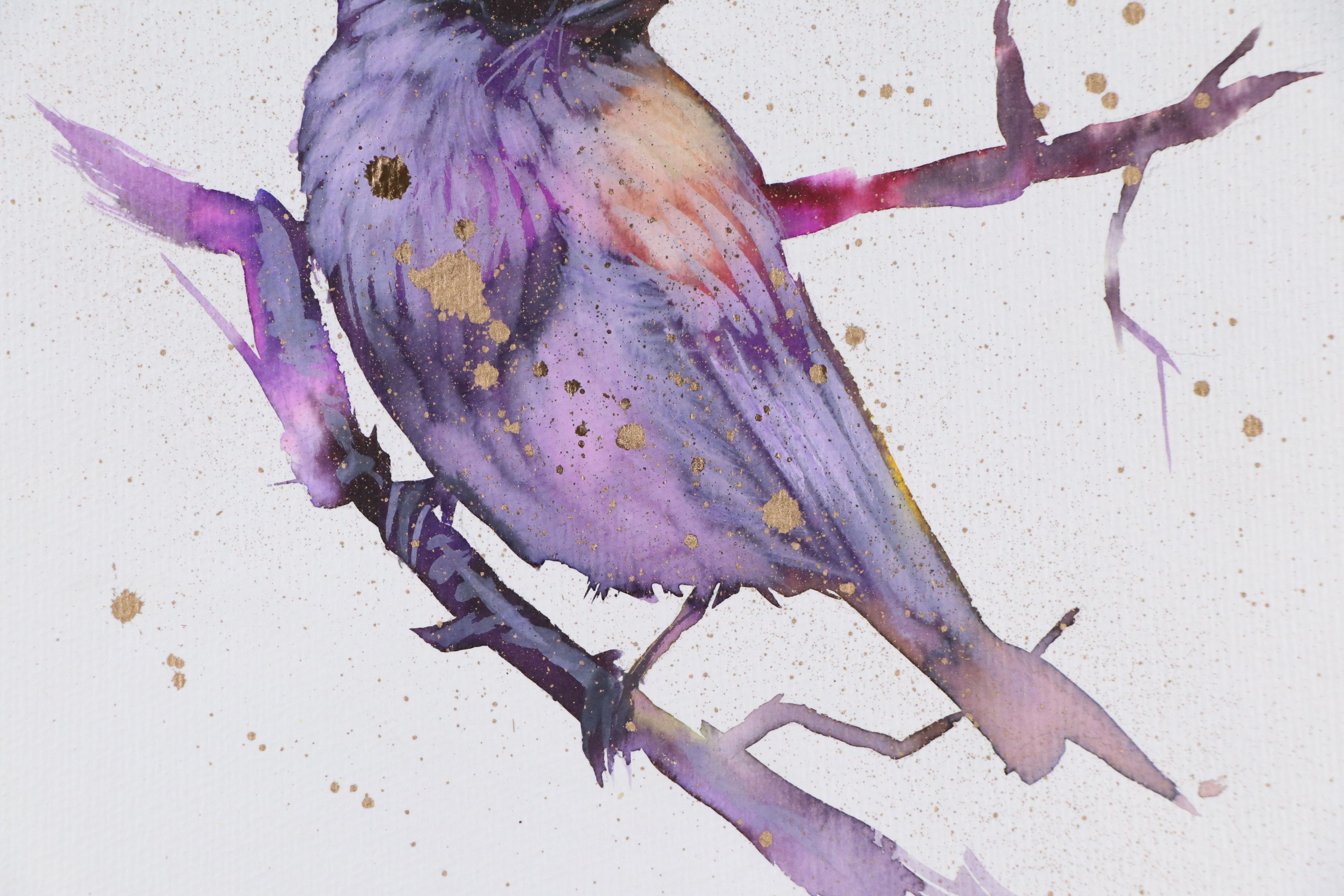 Inga Kovalenko Watercolor Painting of Bird, 2025