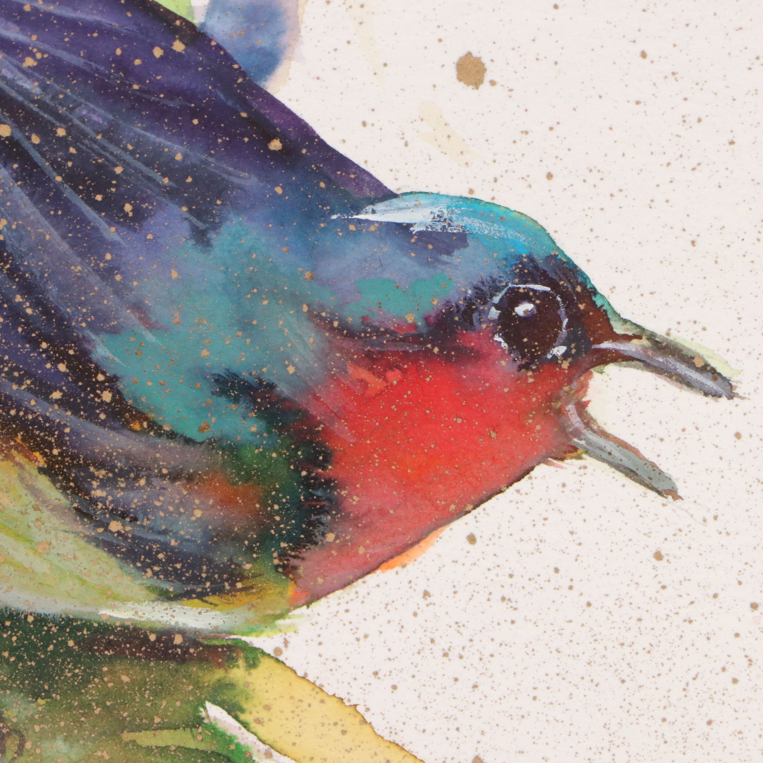 Inga Kovalenko Watercolor Painting, 2025