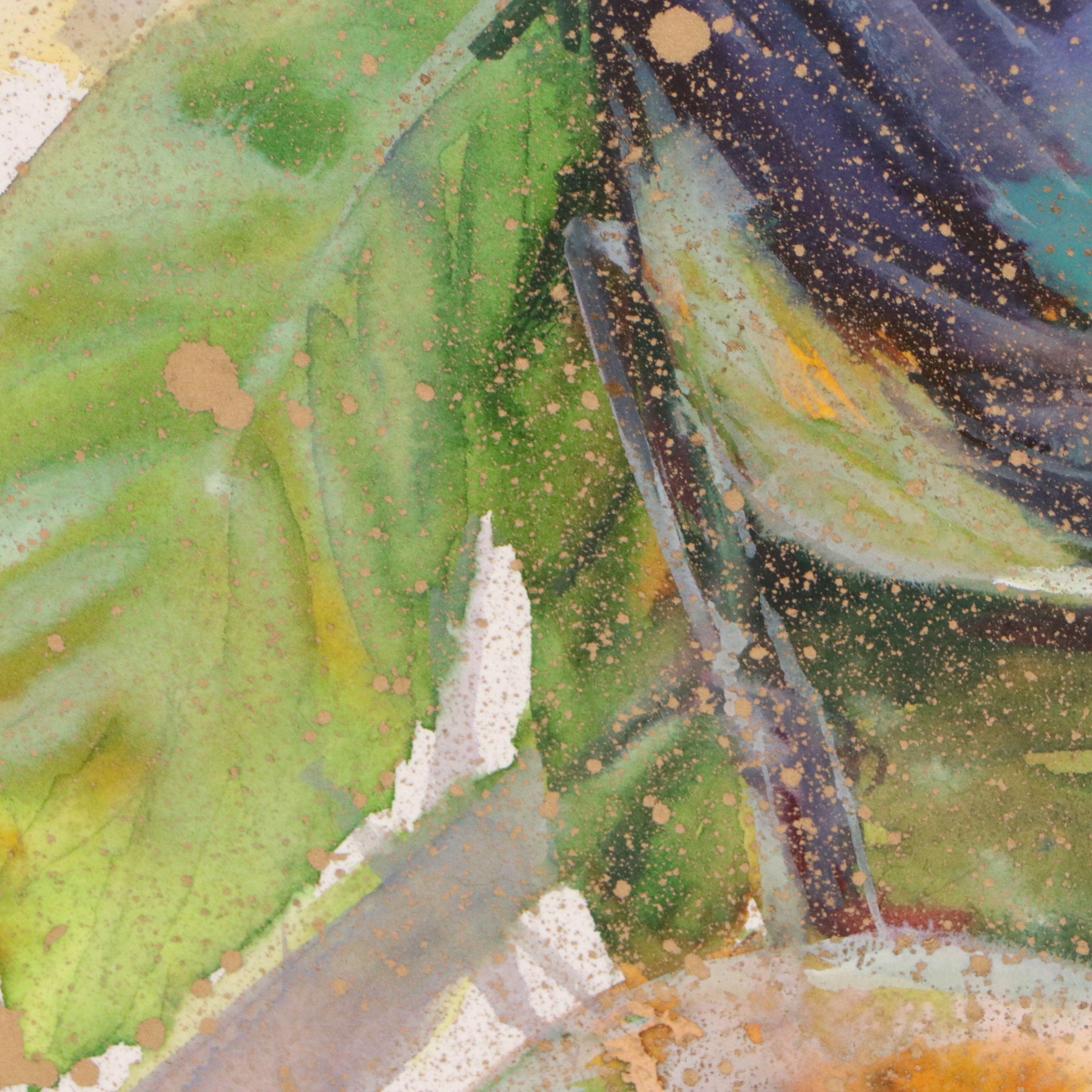 Inga Kovalenko Watercolor Painting, 2025