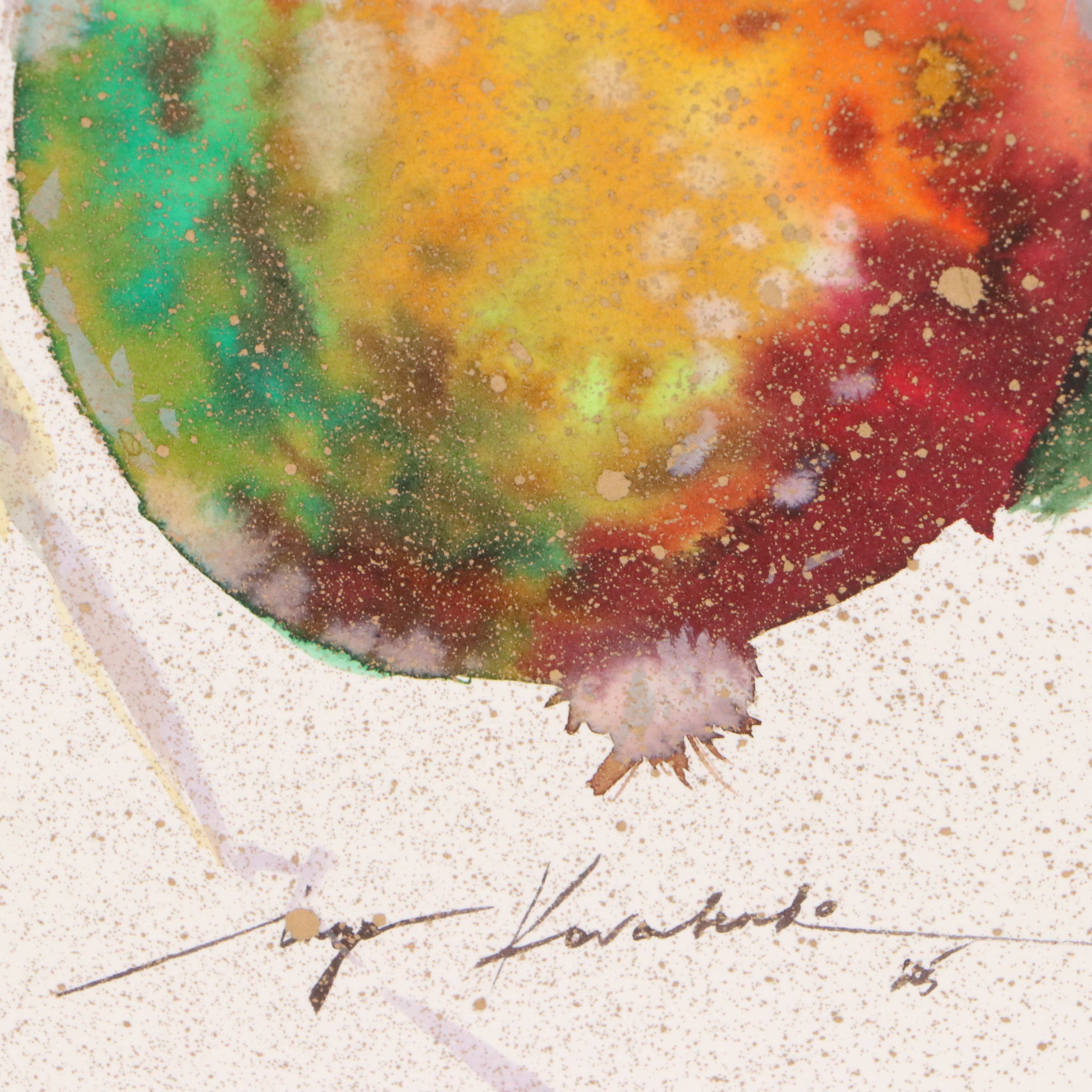 Inga Kovalenko Watercolor Painting, 2025