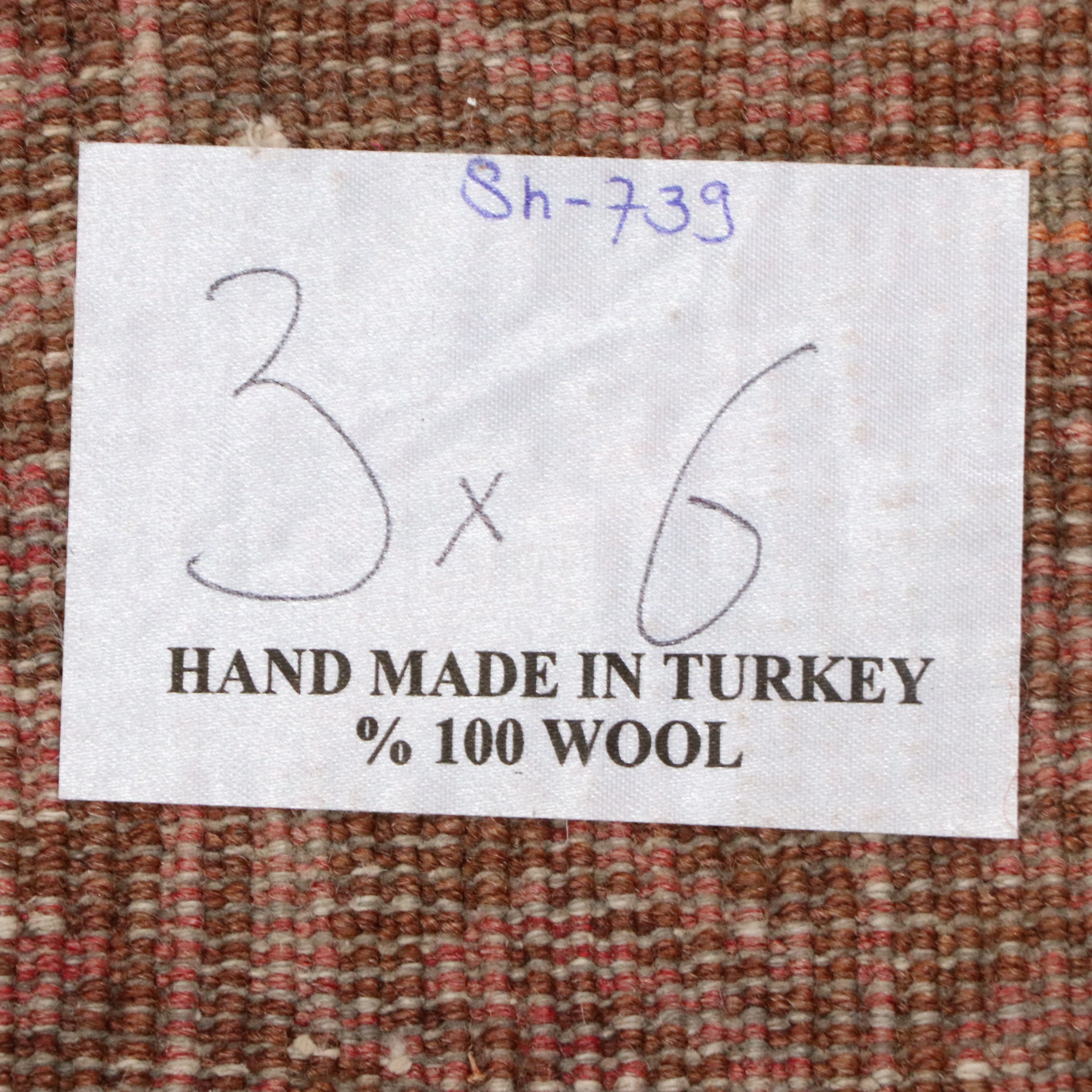 3'2 x 6' Hand-Knotted Anatolian-Turkish Area Rug