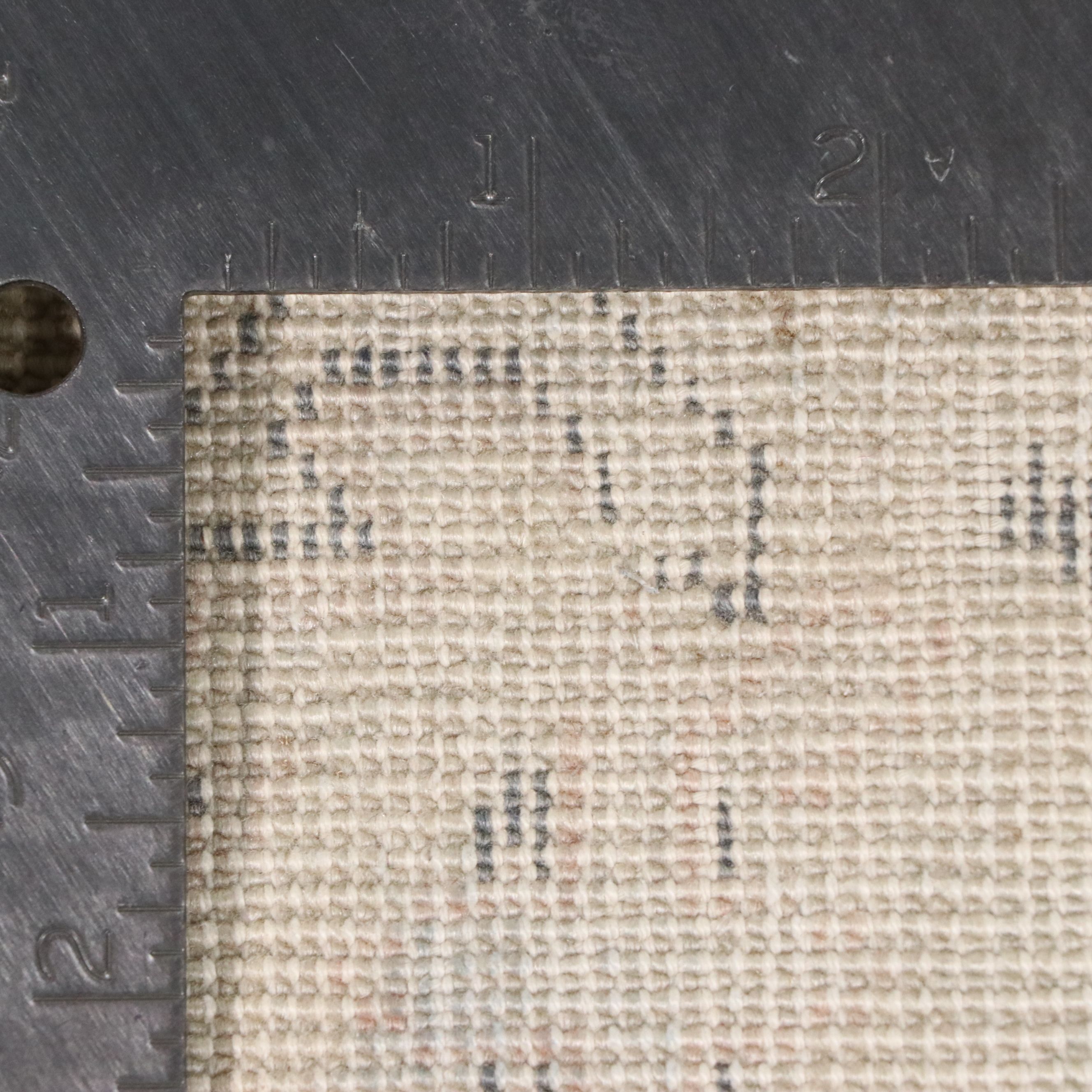 6'2 x 9'3 Hand-Knotted Turkish Oushak Area Rug