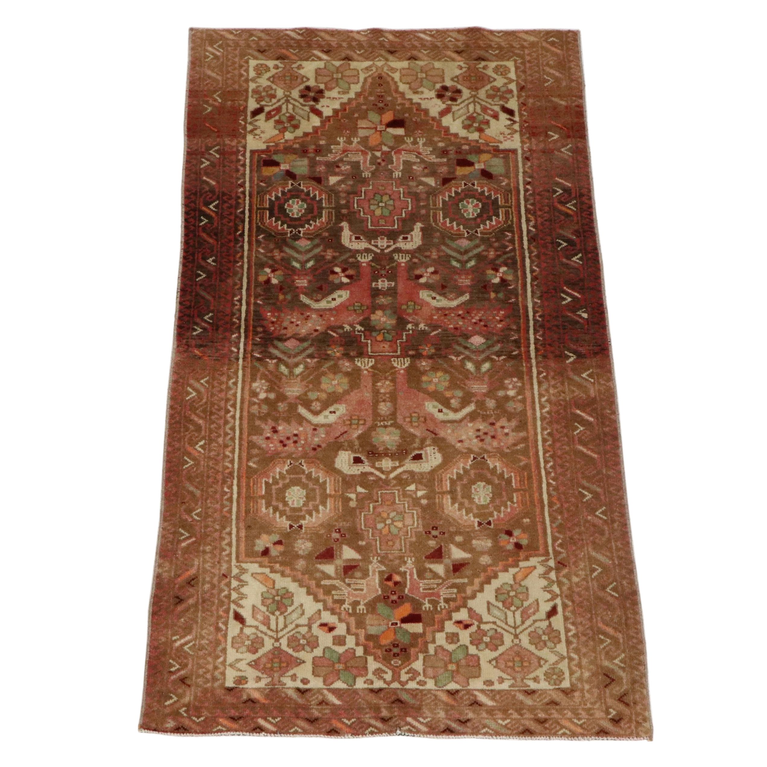 3'2 x 6' Hand-Knotted Anatolian-Turkish Area Rug