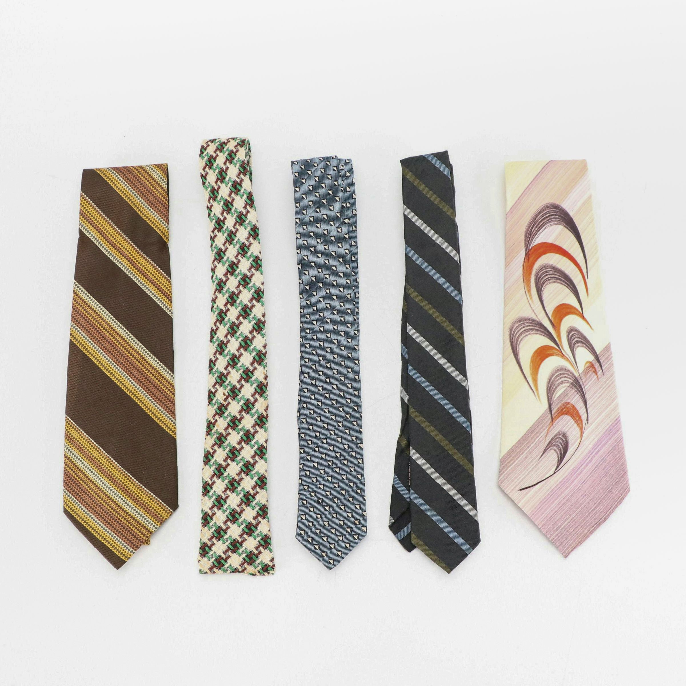Superba Cravats, Prince Consort and Other Narrow and Printed Neckties