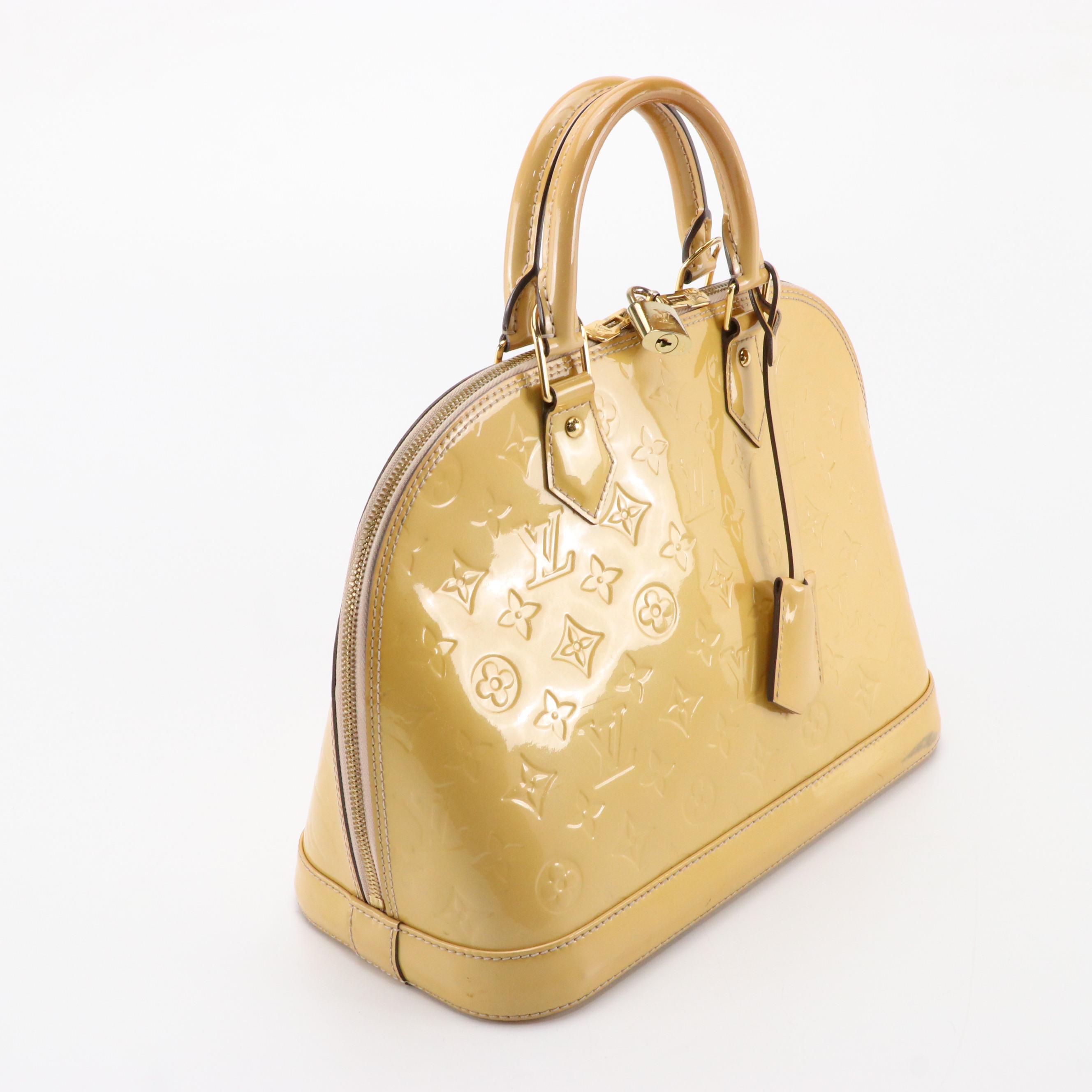 Louis Vuitton Alma PM in Monogram Vernis