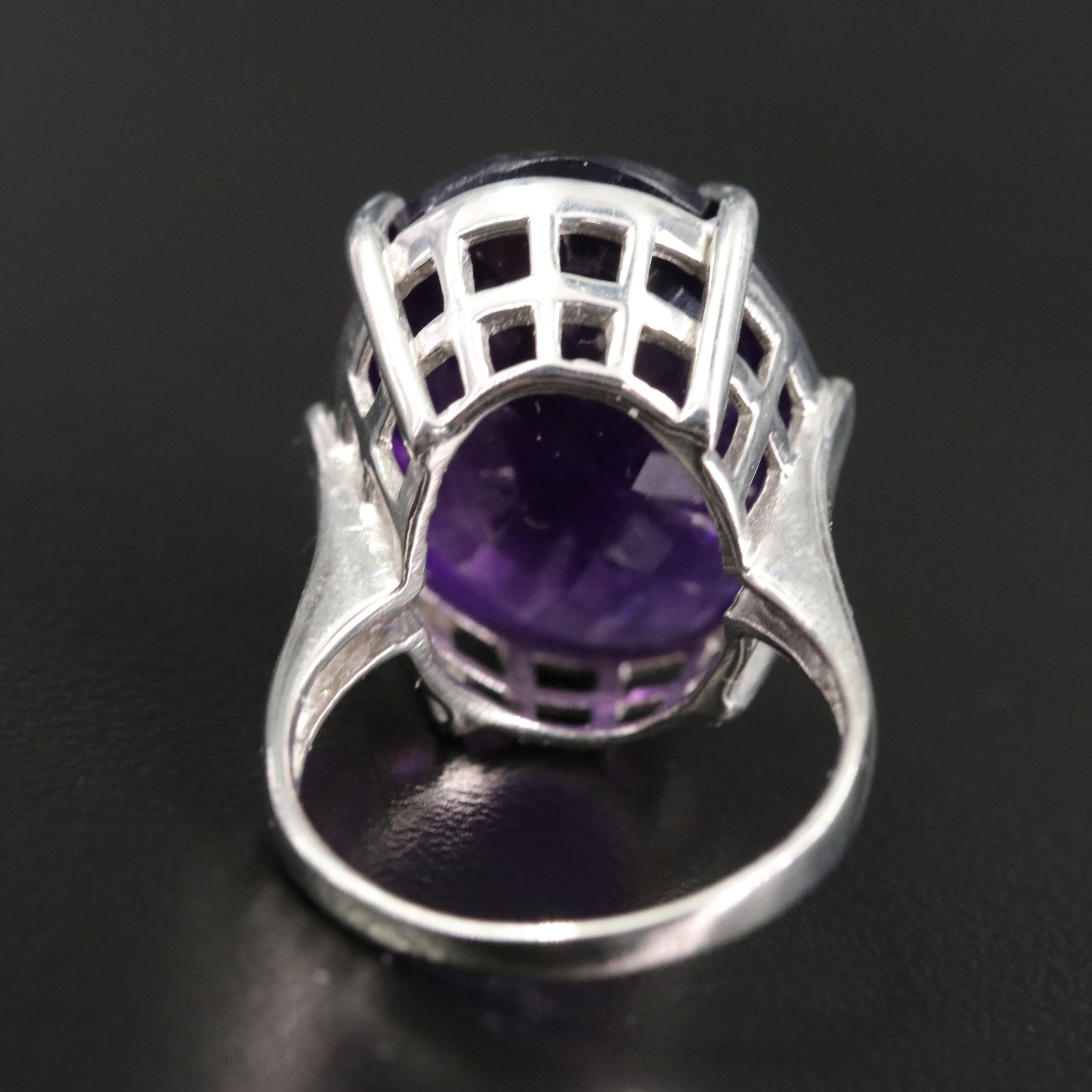 Sterling Amethyst Ring