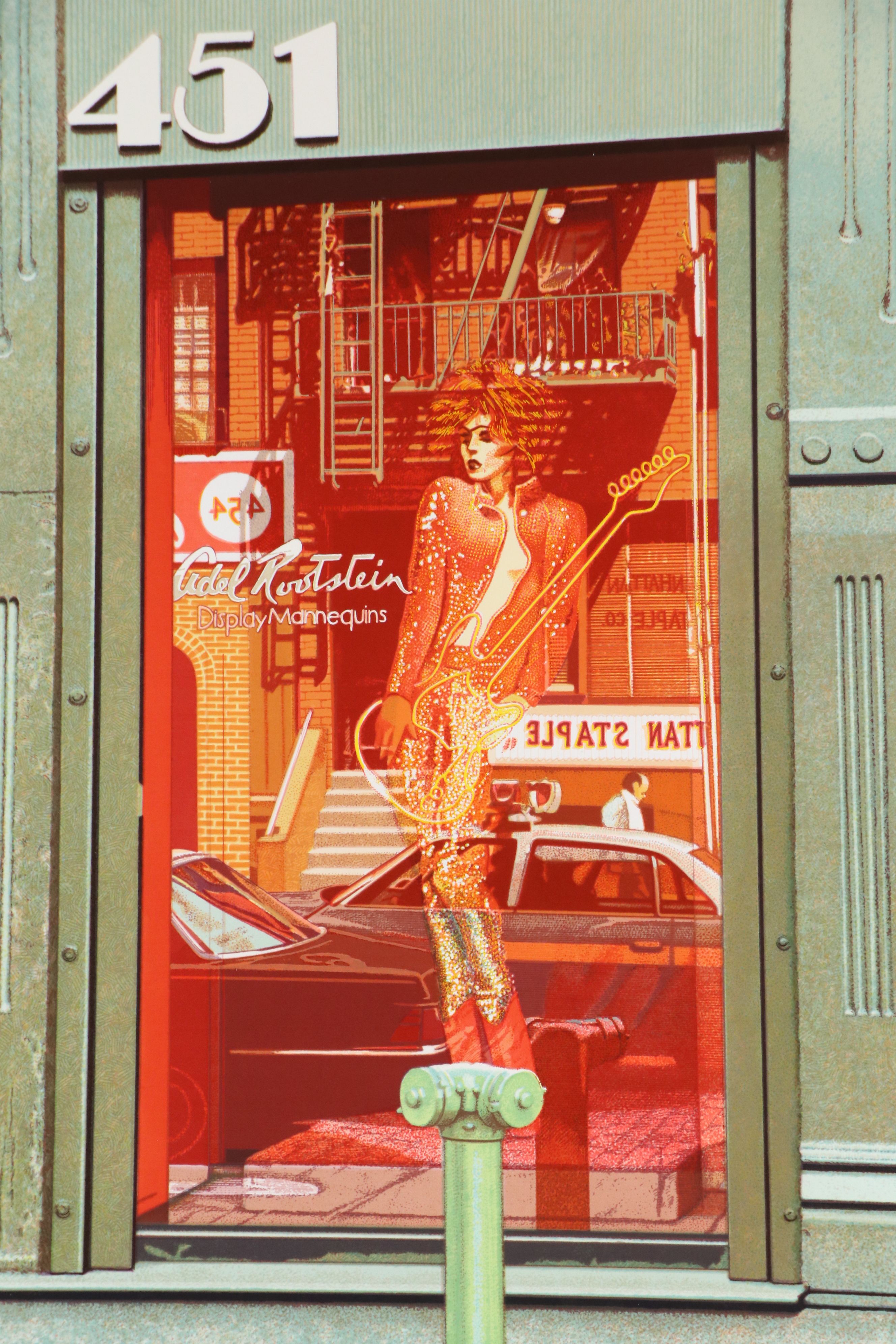 Tom Blackwell Lithograph "451" From The Cityscapes Portfolio, 1979