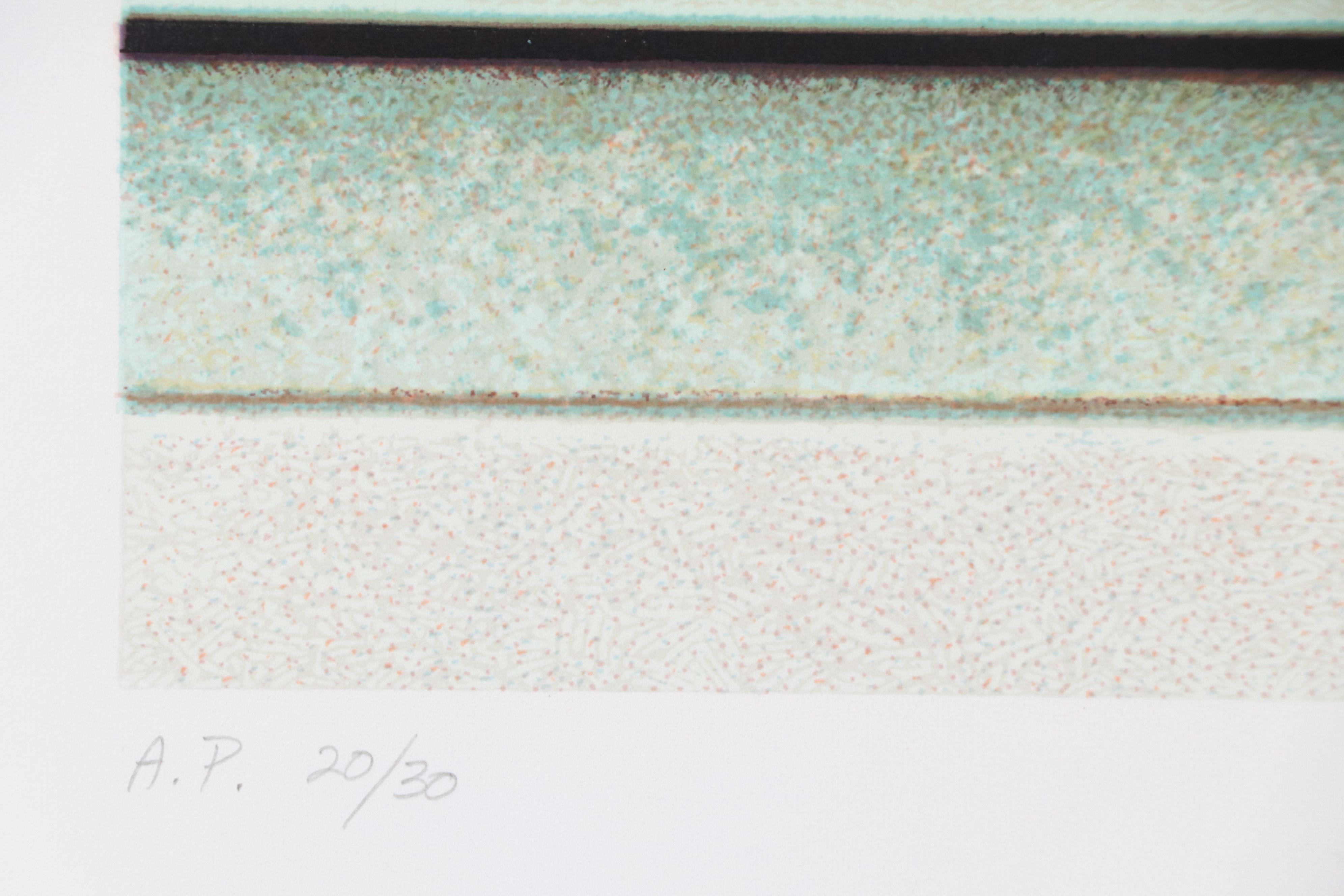 Tom Blackwell Lithograph "451" From The Cityscapes Portfolio, 1979