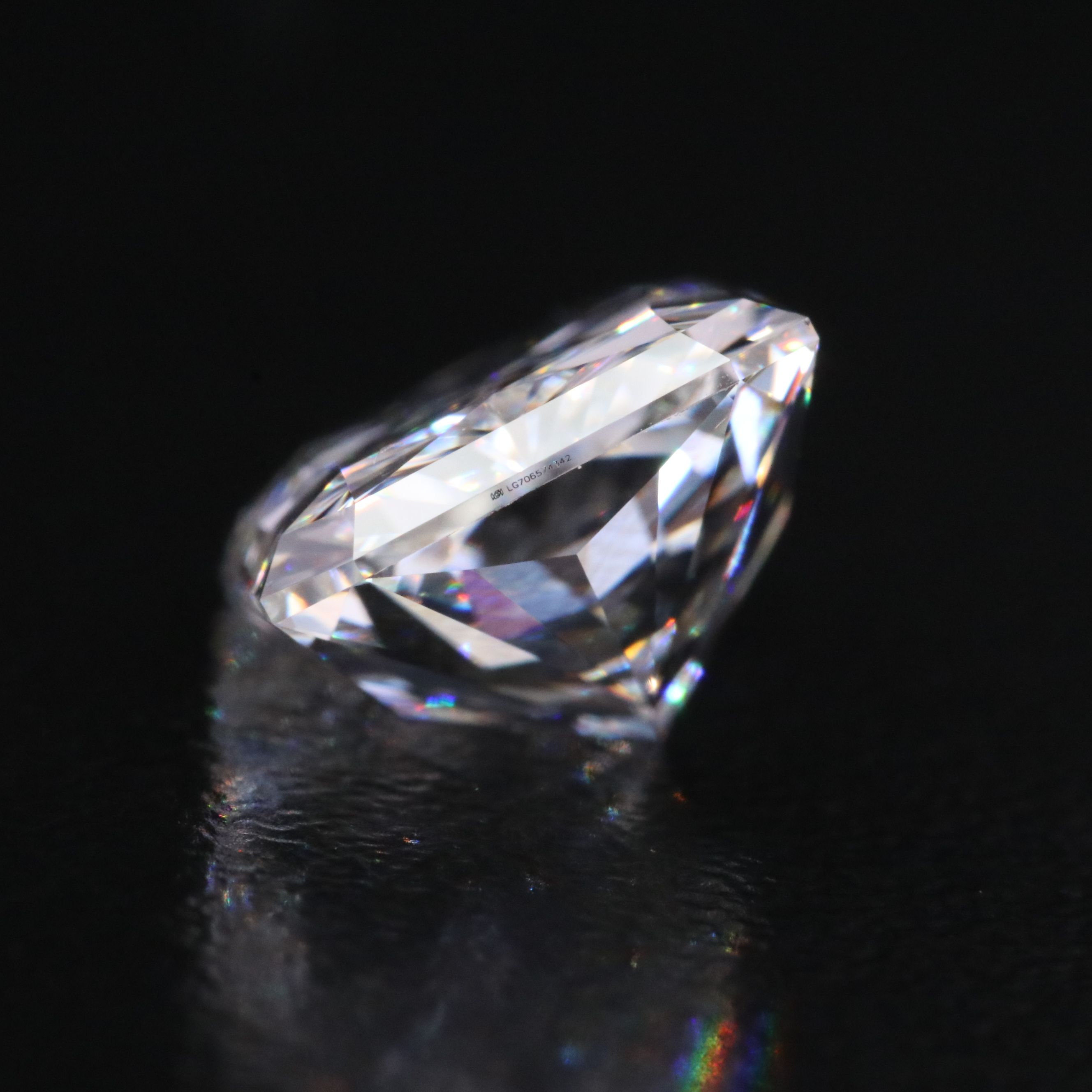 Loose 3.92 CT Lab Grown Diamond with IGI Report