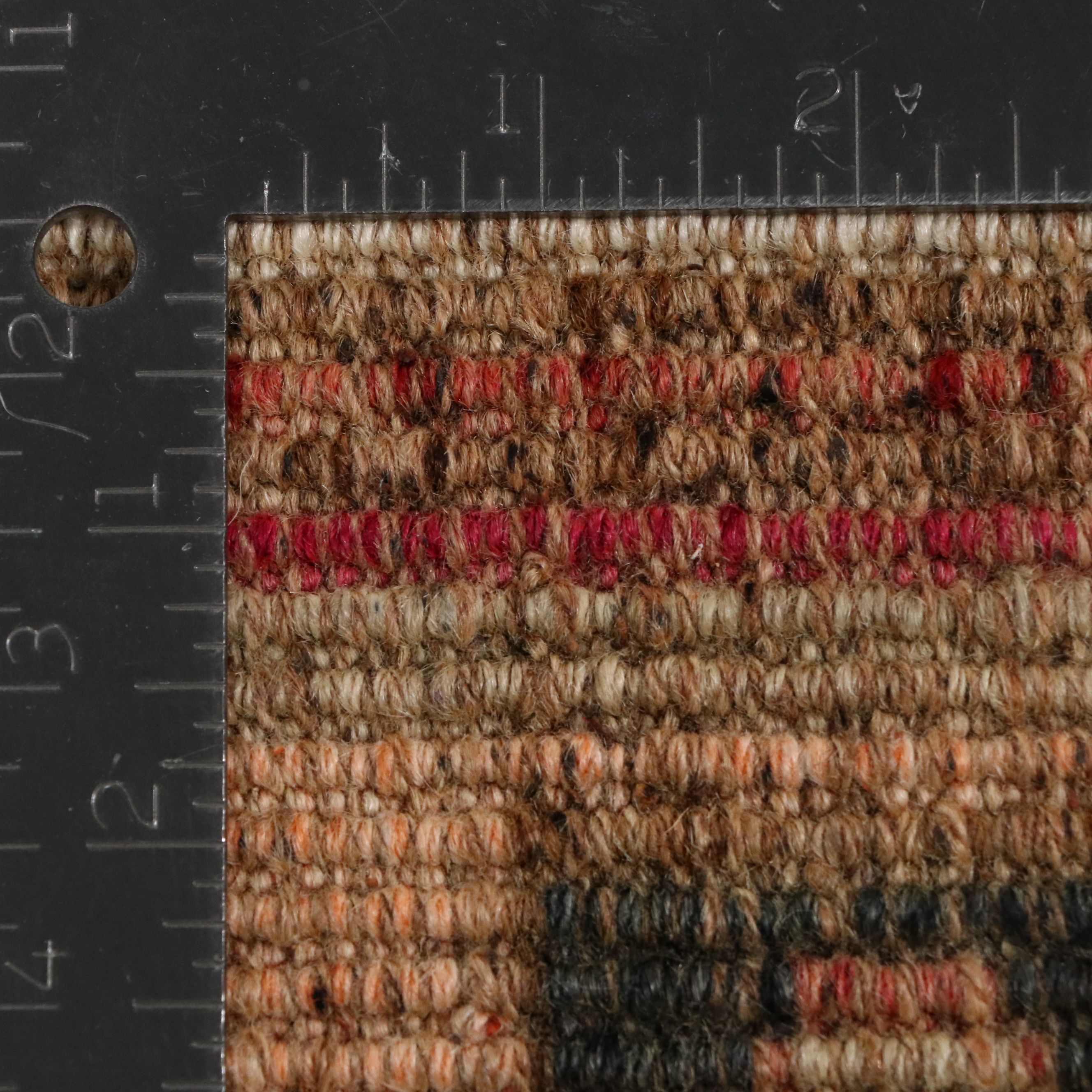 2'9 x 10'1 Hand-Knotted Turkish Oushak Carpet Runner