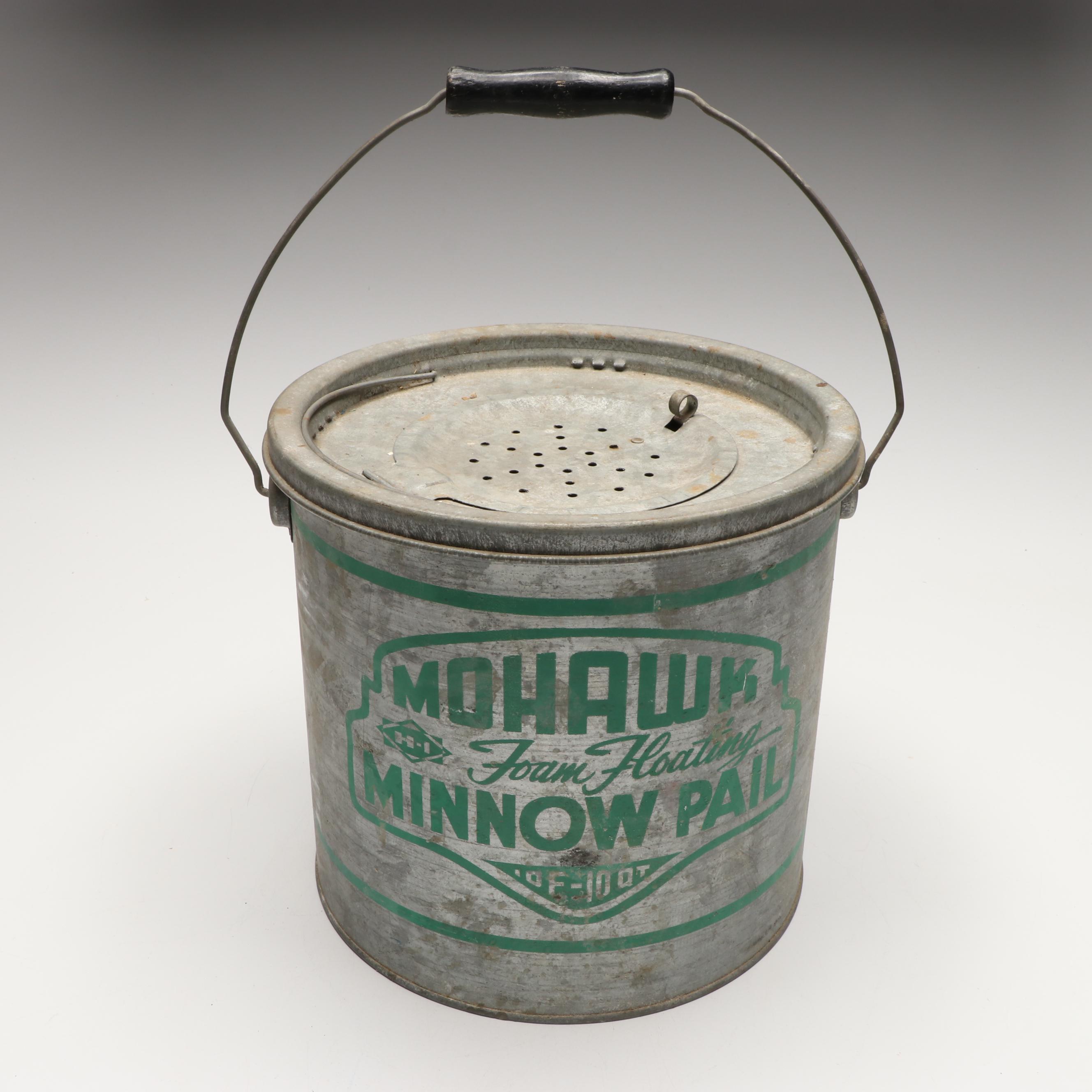 Leather Bound Binoculars, Woven Fishing Basket, and More Outdoor Collectibles