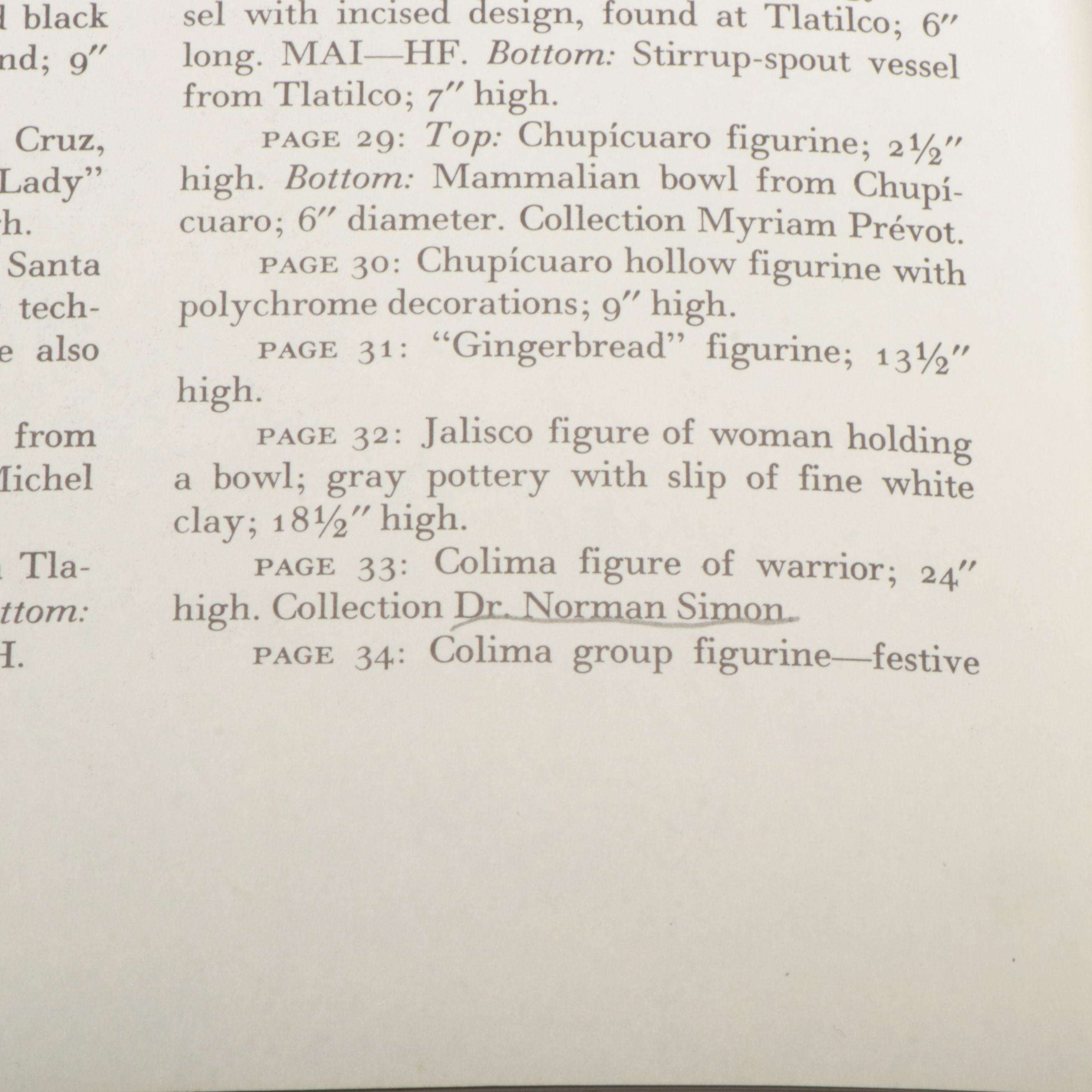 Simon Collection Exhibition Pamphlet and Book with Other Reference Publication