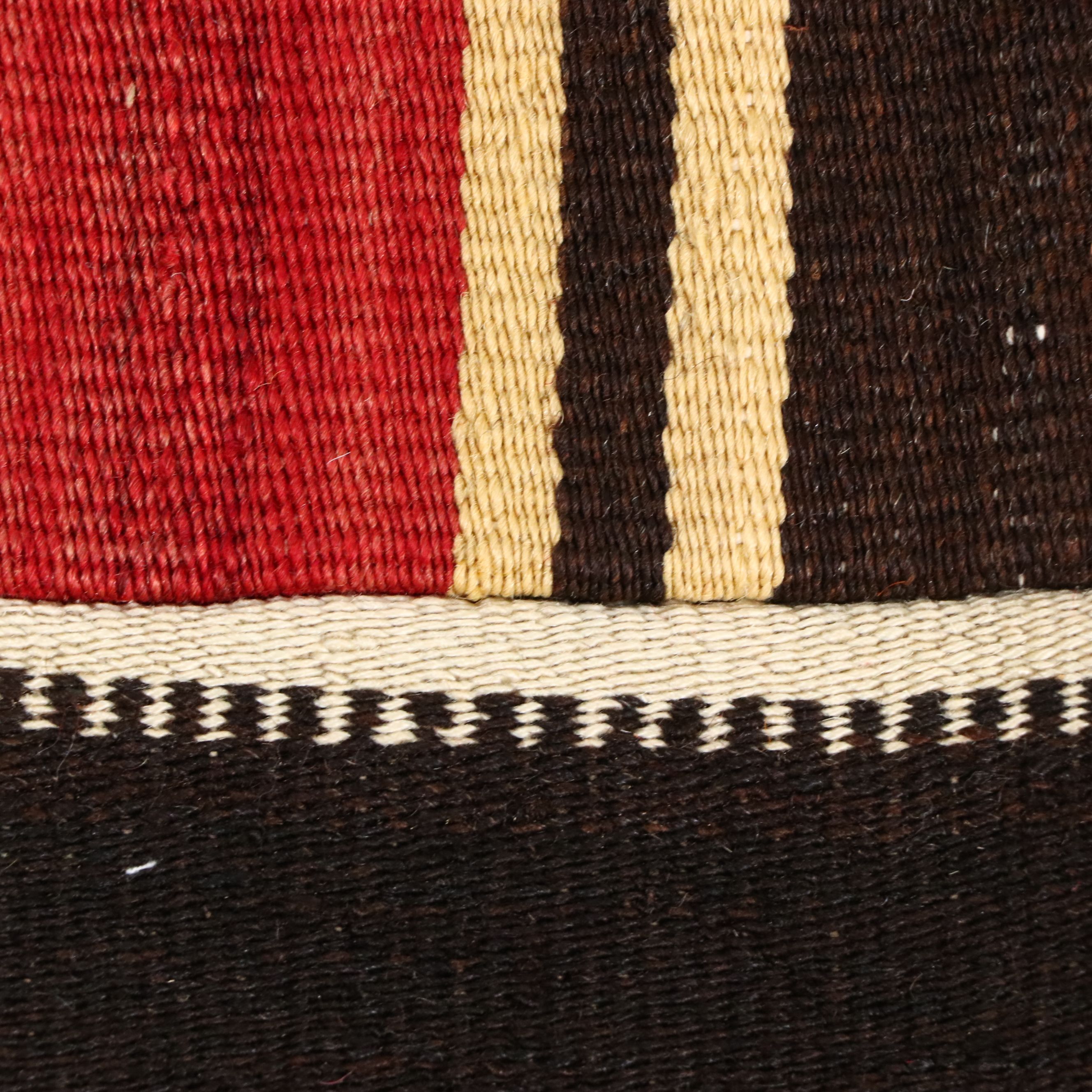 8'2 x 11'9 Handwoven Patchwork Panel Turkish Kilim Area Rug