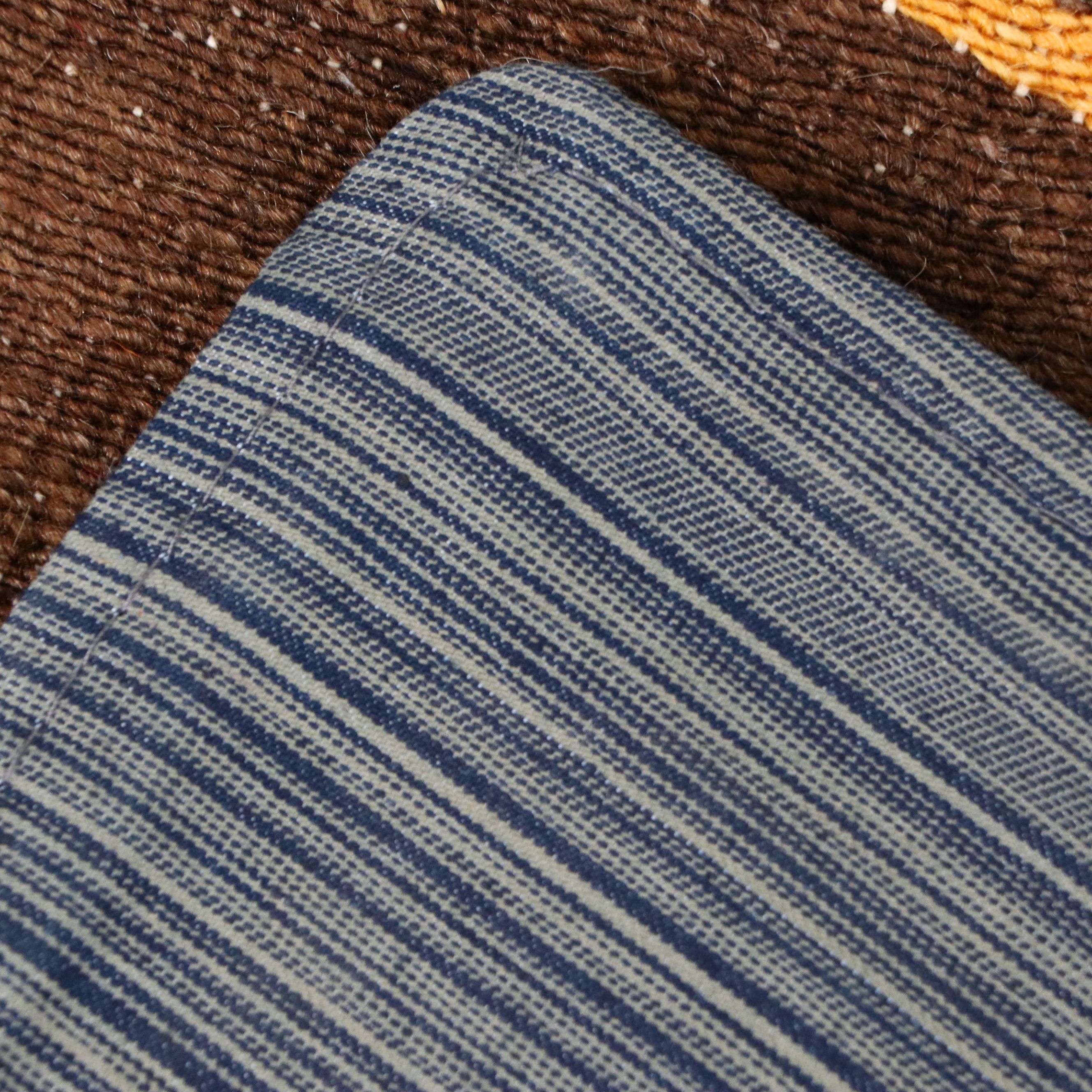 8'2 x 11'9 Handwoven Patchwork Panel Turkish Kilim Area Rug