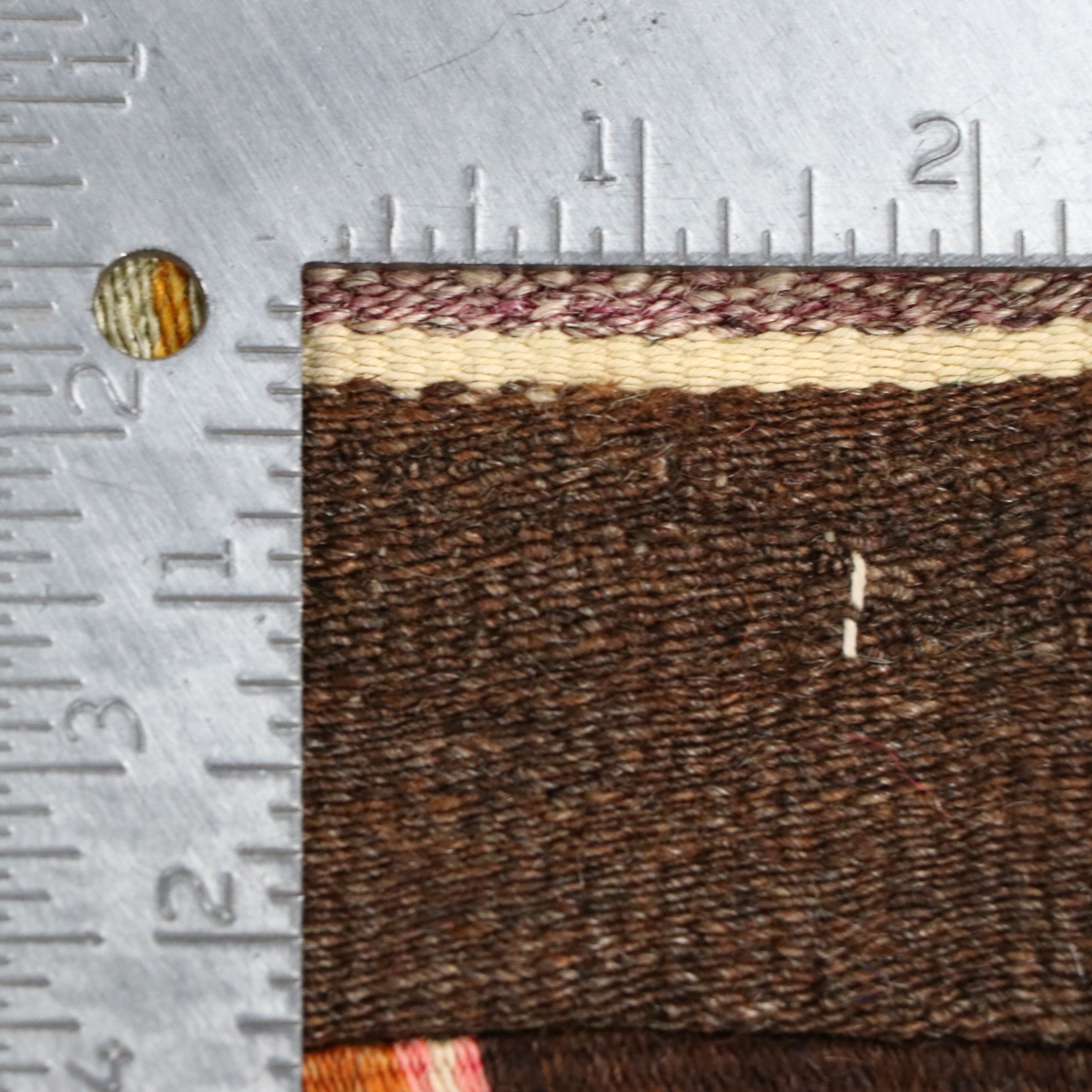 8'2 x 11'9 Handwoven Patchwork Panel Turkish Kilim Area Rug