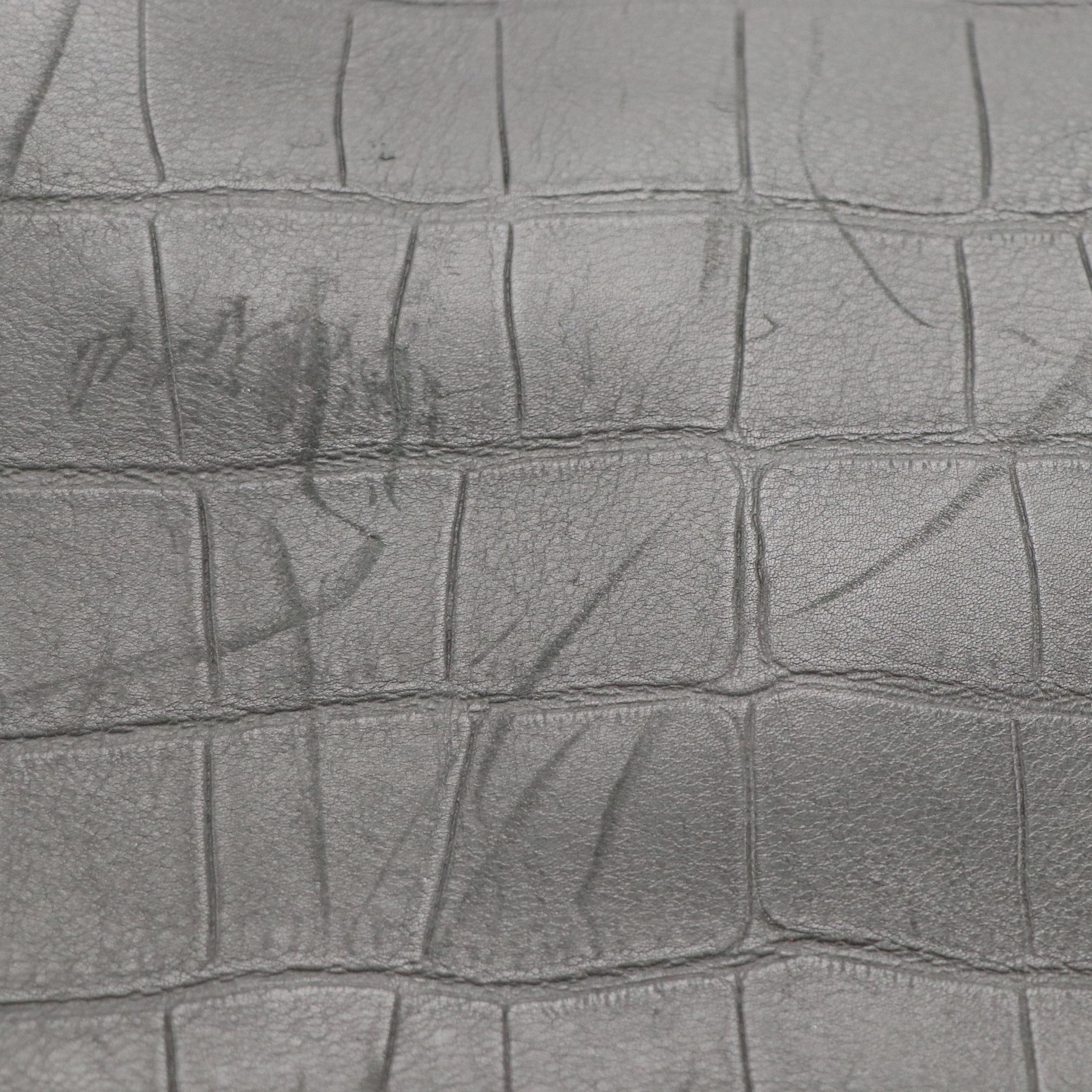 Céline Large Phantom Luggage Tote in Matte Black Croc Embossed Leather