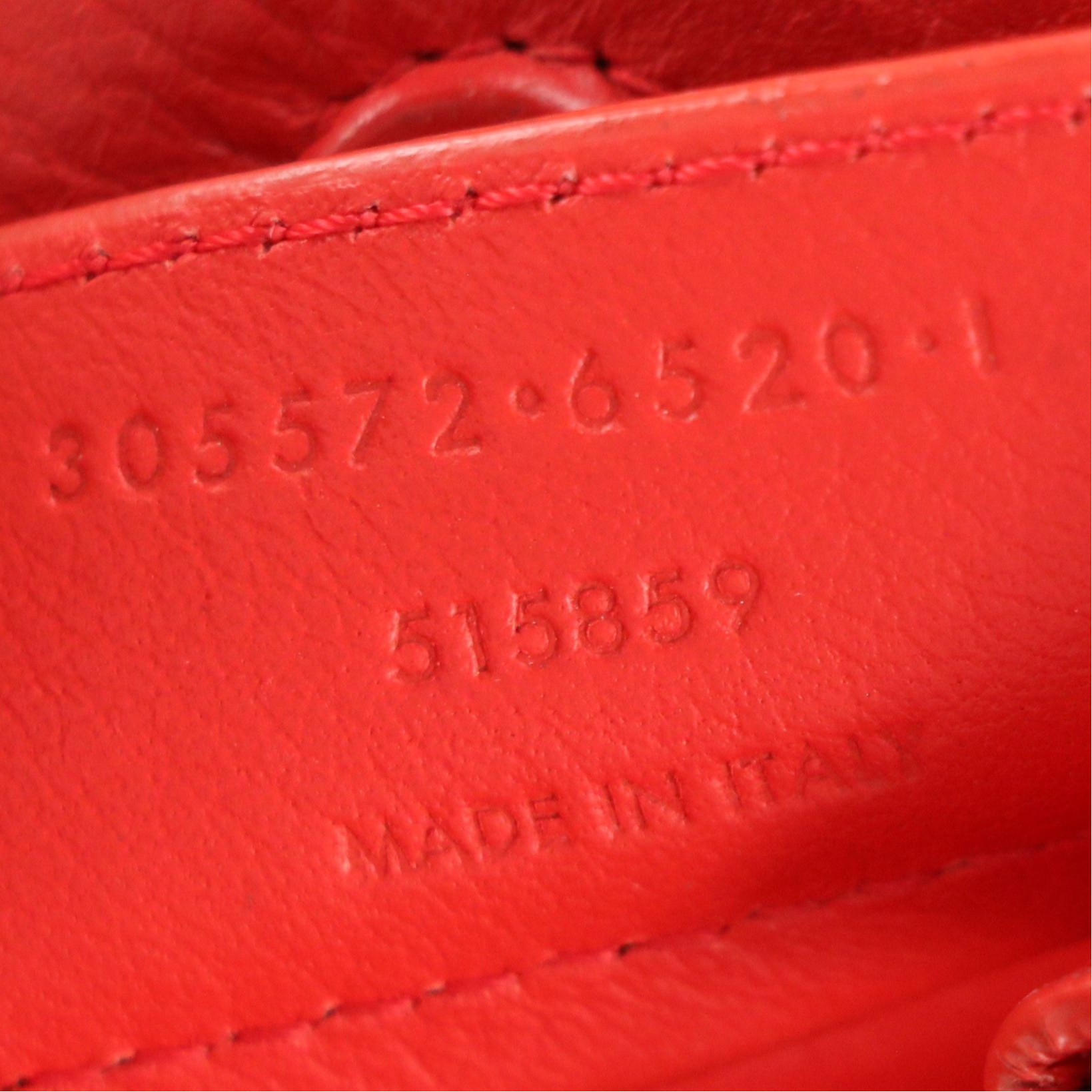 Balenciaga Mini Papier A4 Two-Way Side Zip Bag in Red Calfskin Leather