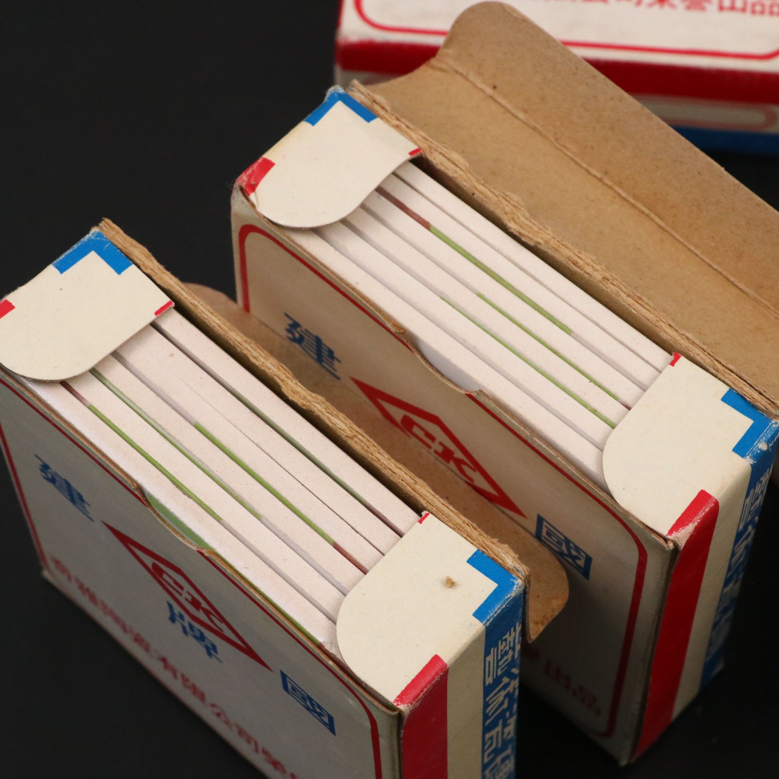 Sanyo Japanese Ceramic Tile Sets with Female Figural Scenes