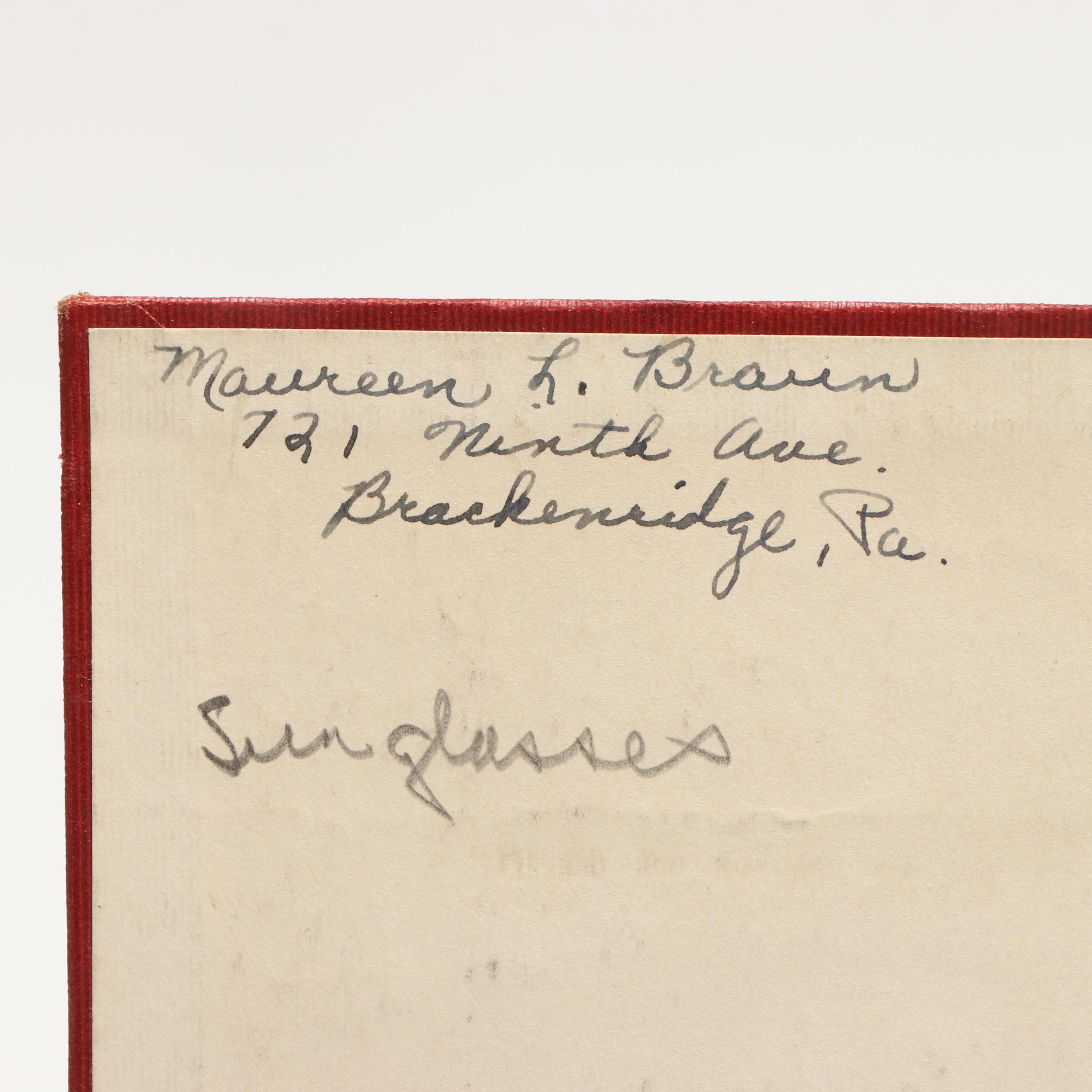 "The Stenotype" Stenography Machine with Manuals, 1946