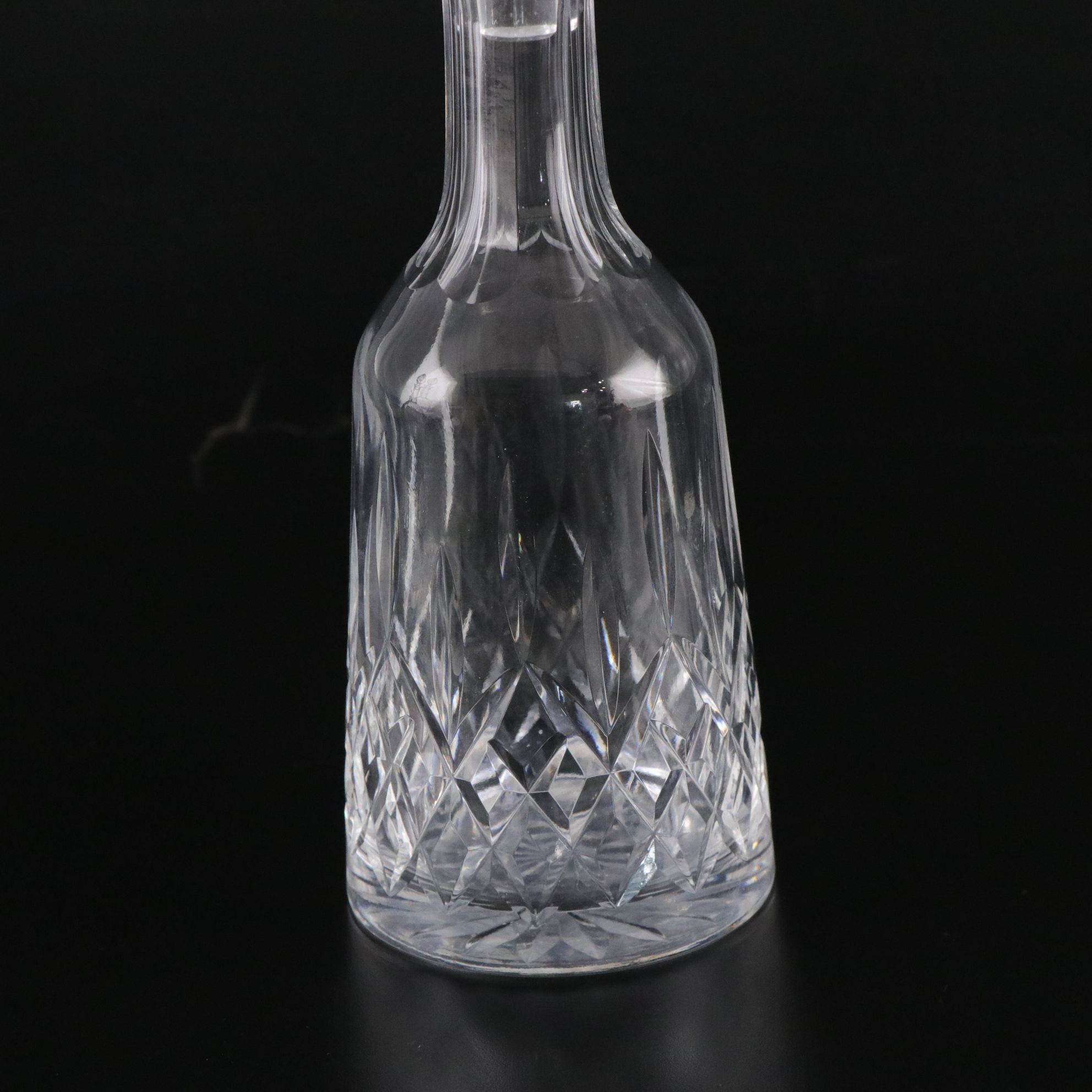 Waterford Crystal "Lismore" and Royal Gallery Czech Crystal Decanters