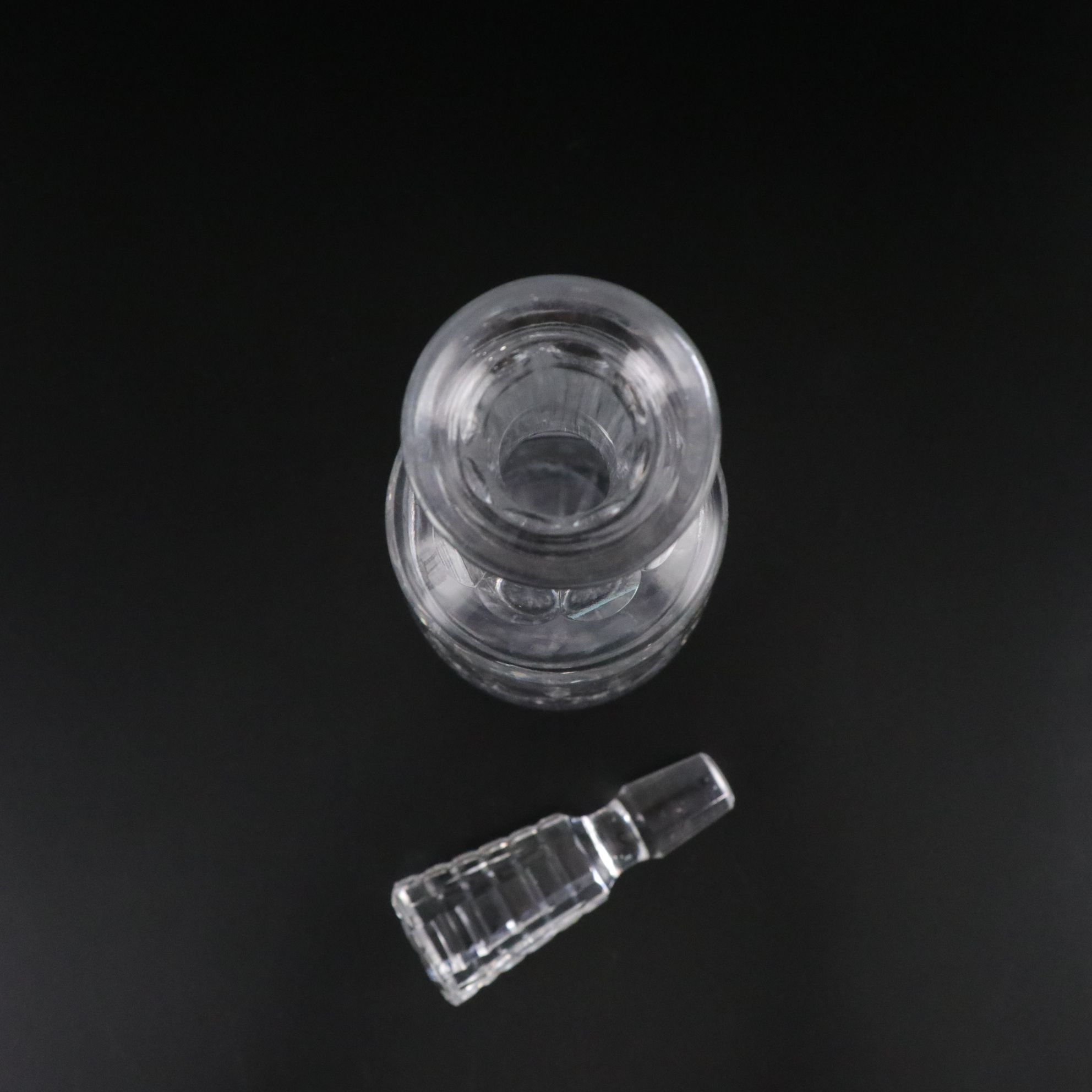 Waterford Crystal "Lismore" and Royal Gallery Czech Crystal Decanters