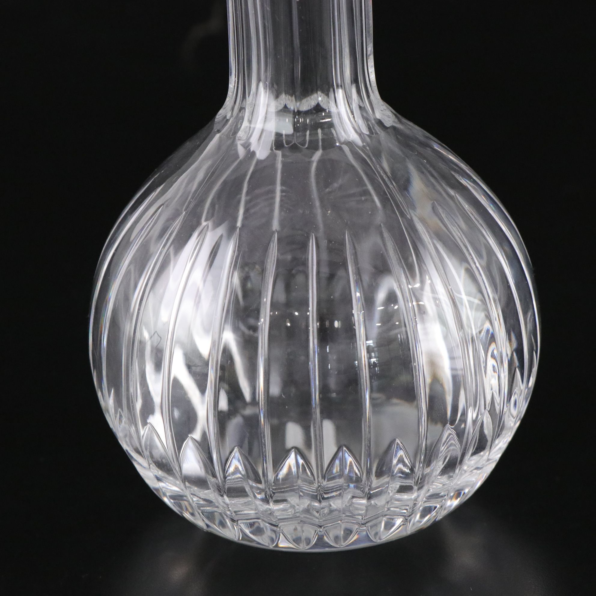 Waterford Crystal "Lismore" and Royal Gallery Czech Crystal Decanters