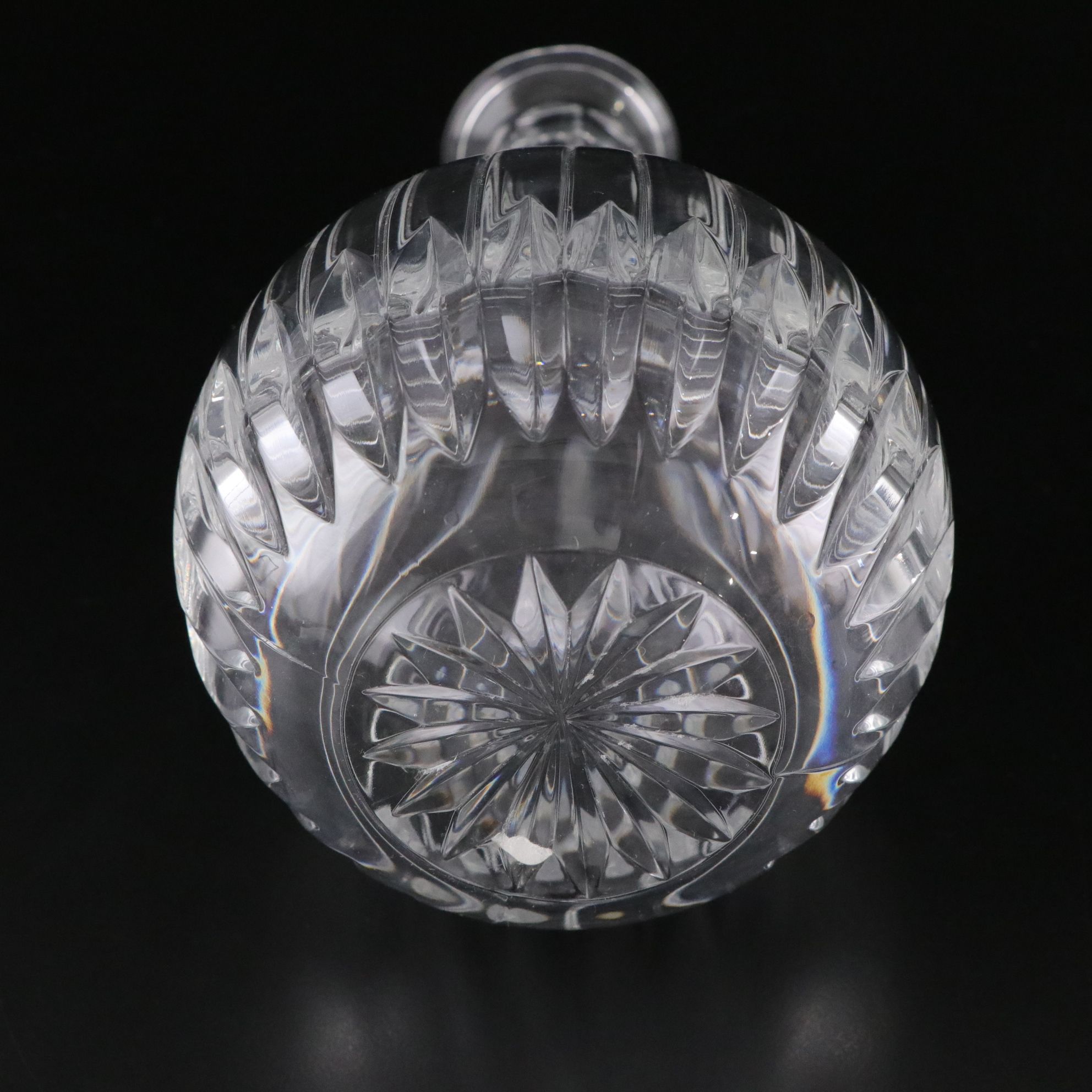 Waterford Crystal "Lismore" and Royal Gallery Czech Crystal Decanters