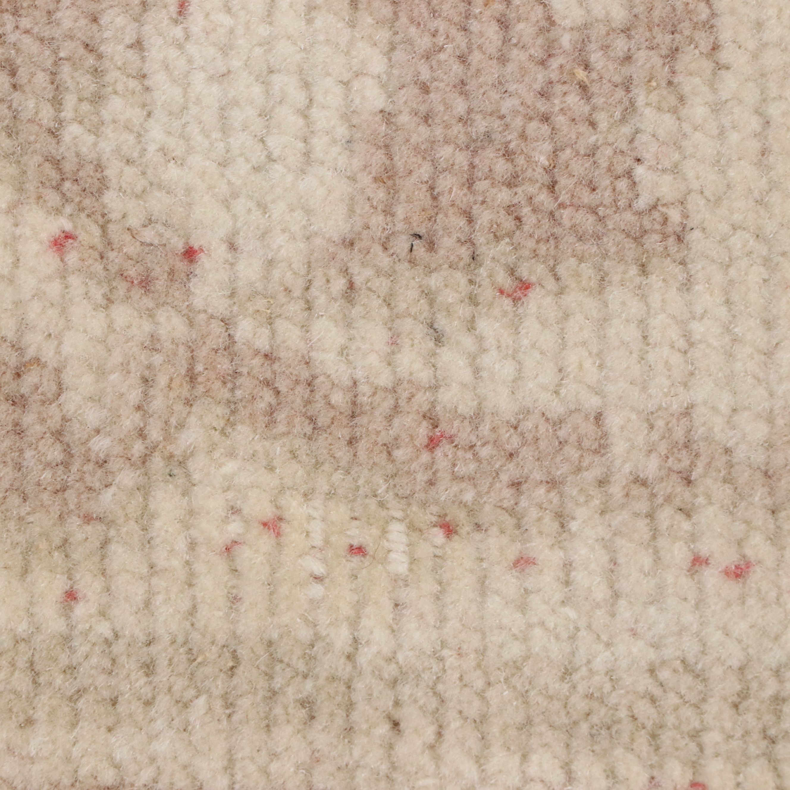 4'3 x 5'5 Hand-Knotted Turkish Contemporary Area Rug