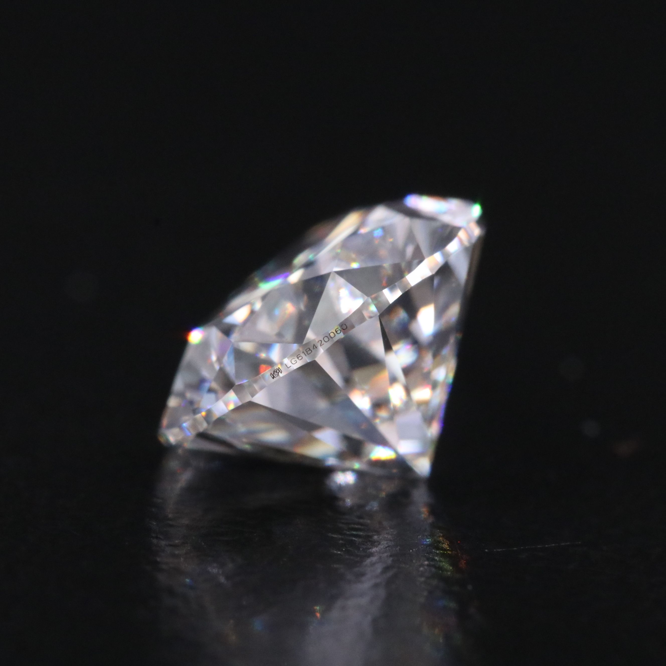 Loose 3.78 CT Lab Grown Diamond with IGI Report