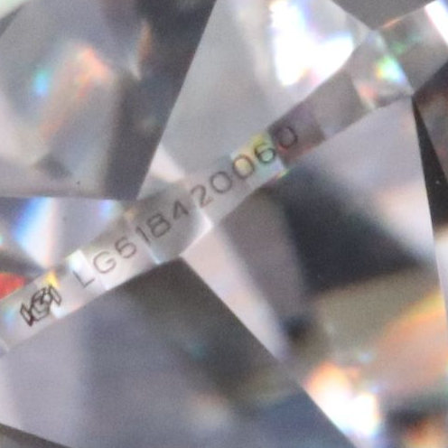 Loose 3.78 CT Lab Grown Diamond with IGI Report