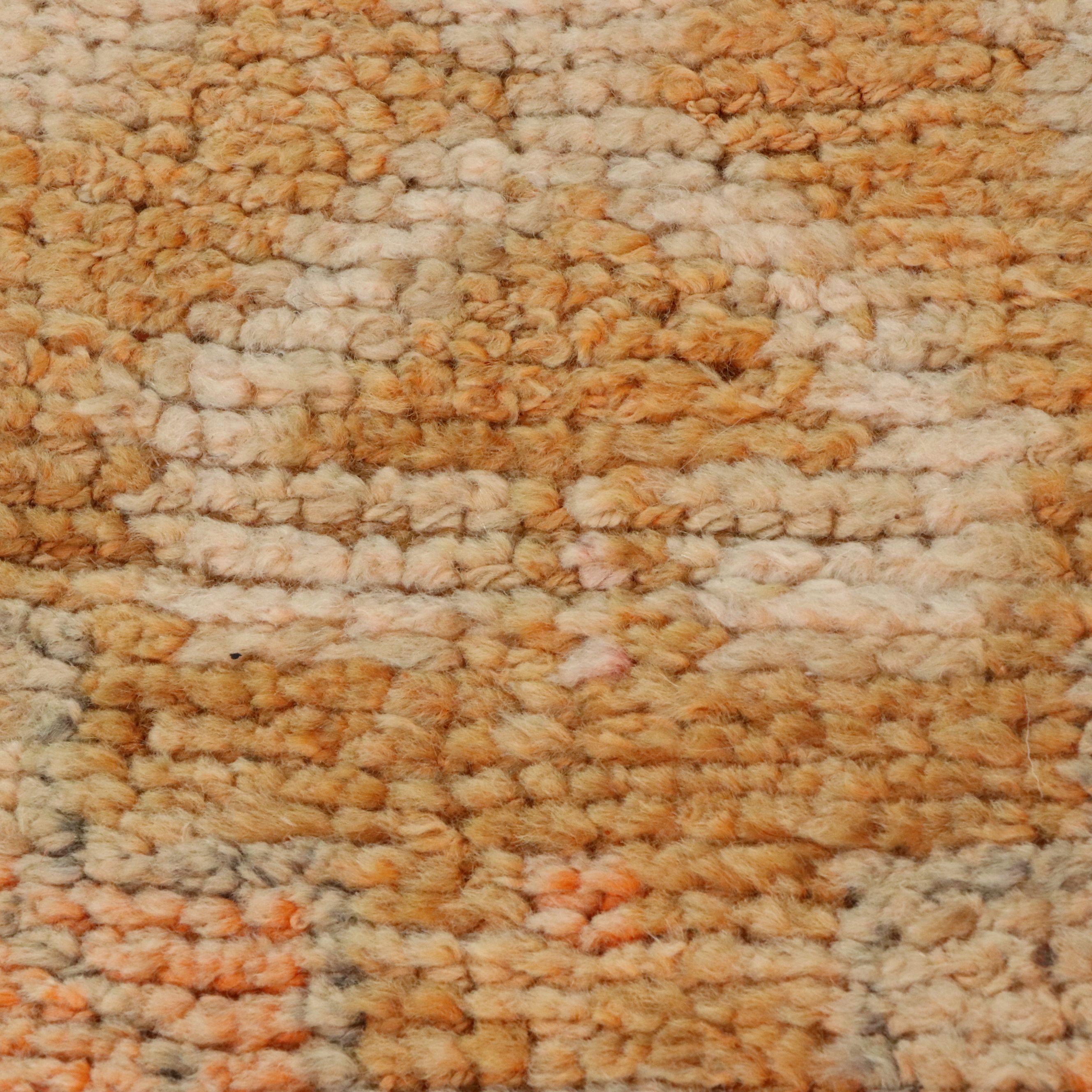 2'3 x 10'9 Hand-Knotted Turkish Oushak Carpet Runner