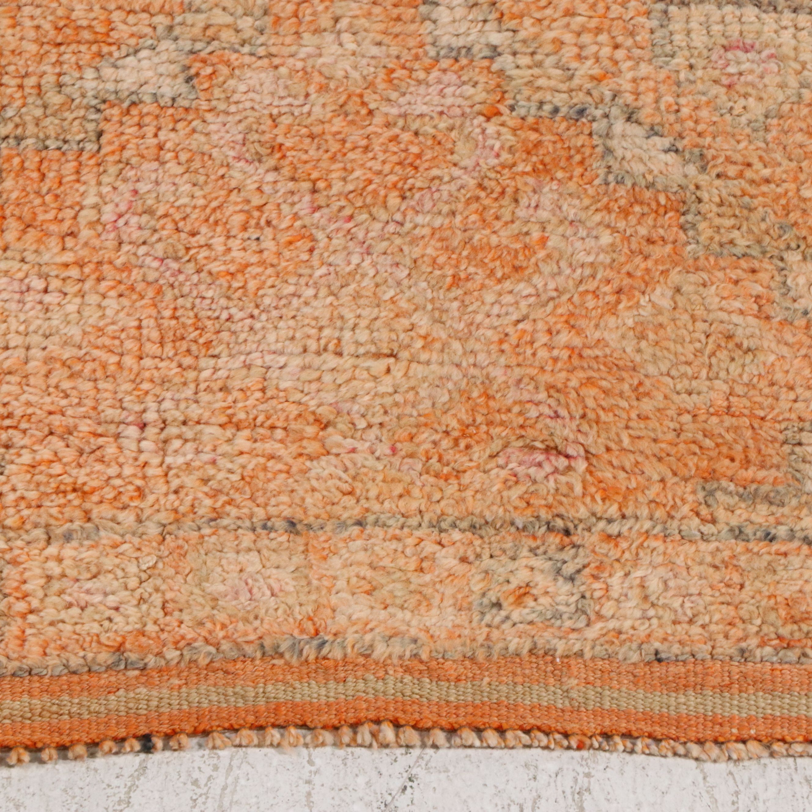 2'3 x 10'9 Hand-Knotted Turkish Oushak Carpet Runner