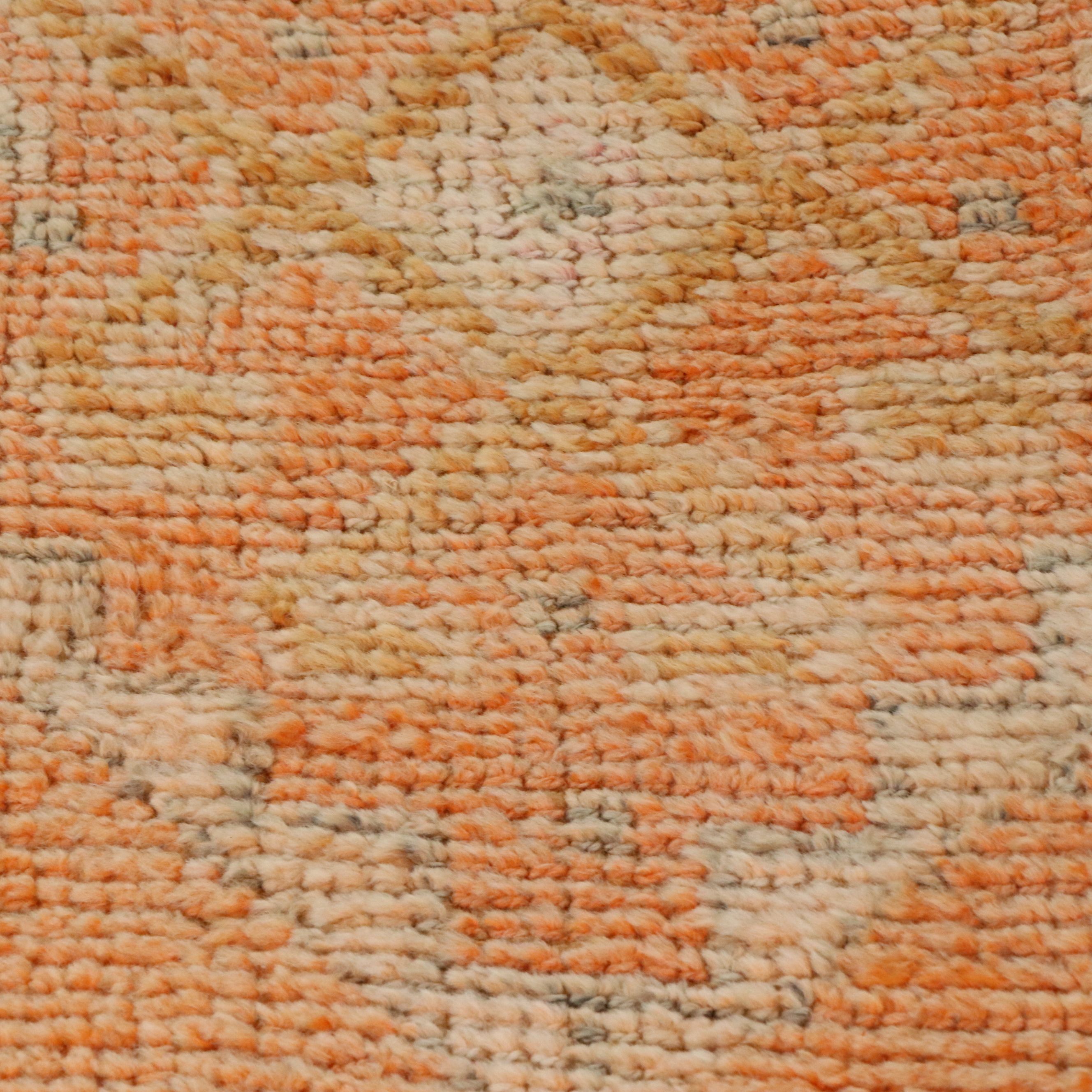 2'3 x 10'9 Hand-Knotted Turkish Oushak Carpet Runner