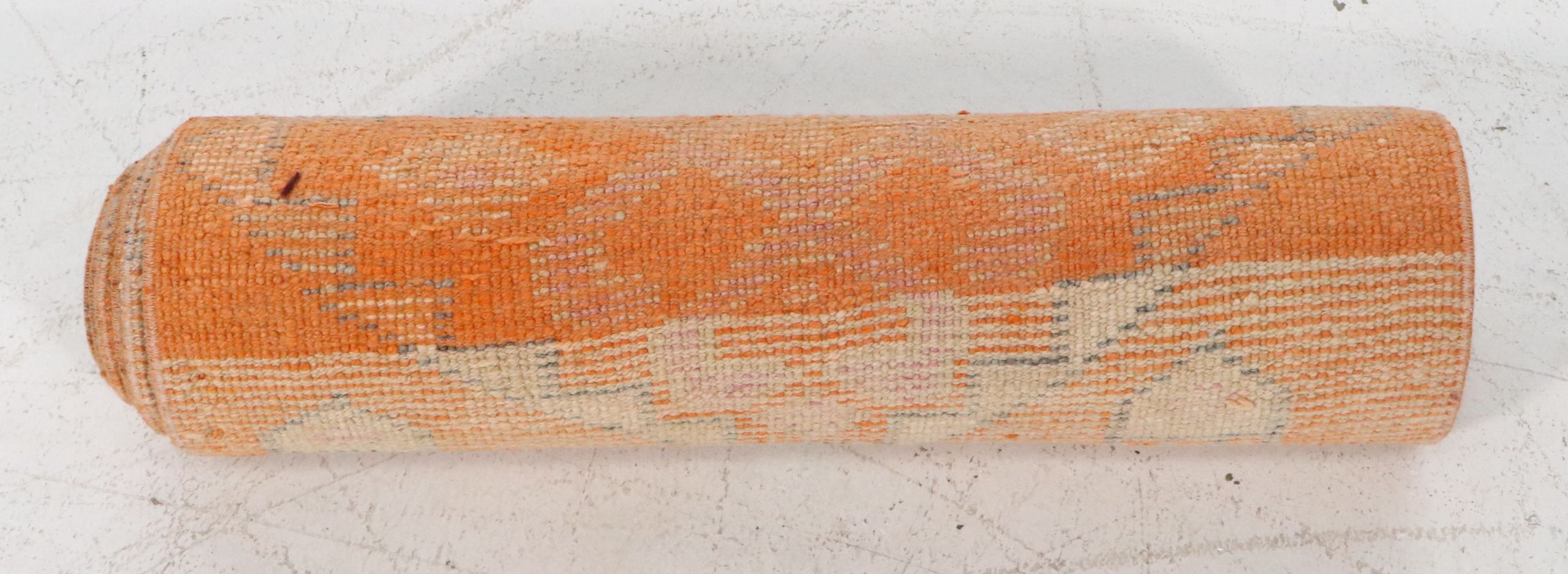 2'3 x 10'9 Hand-Knotted Turkish Oushak Carpet Runner