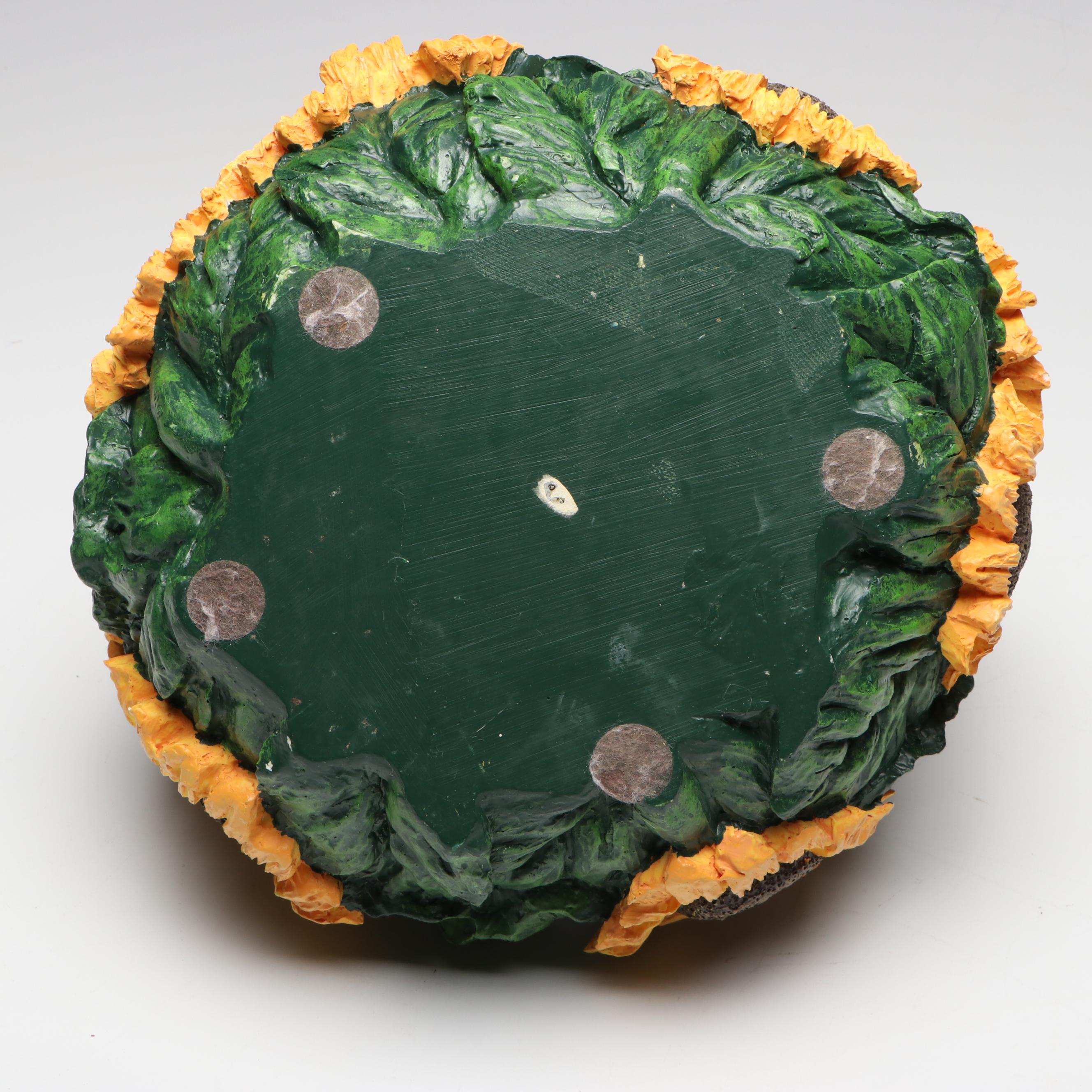 Amora Ceramic Scalloped Dinner Plates, Resin Basket, and More Tableware