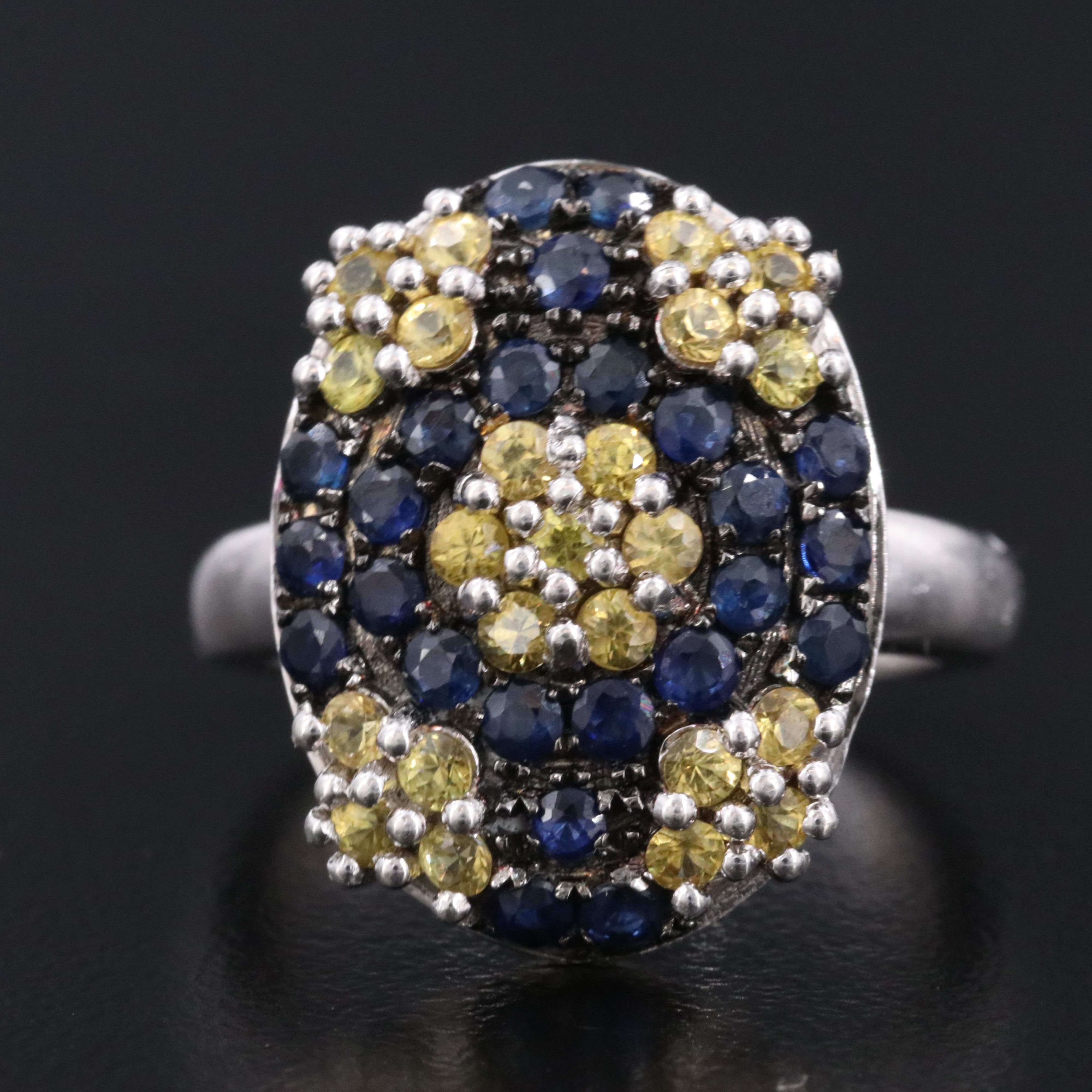 Sterling Sapphire Ring