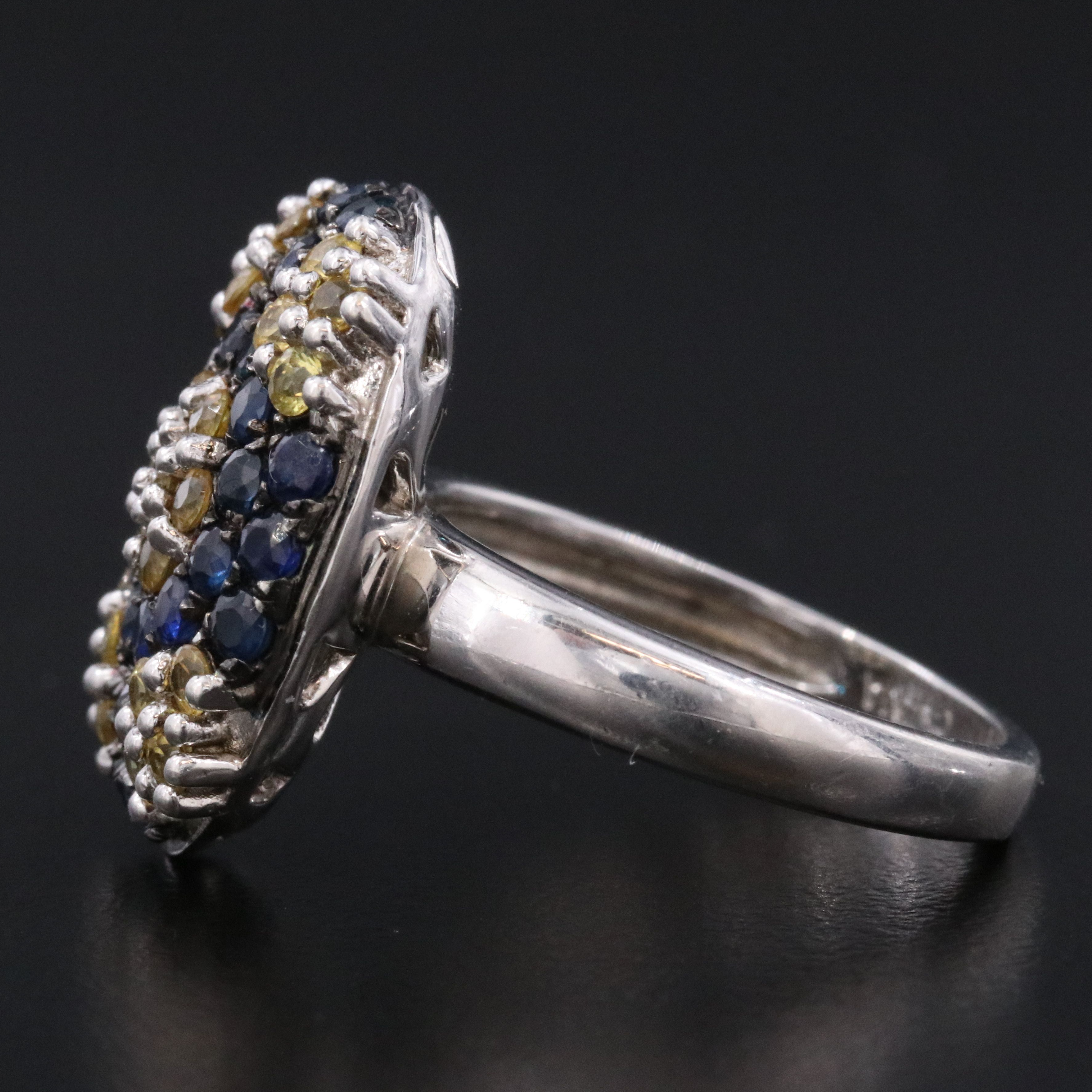 Sterling Sapphire Ring