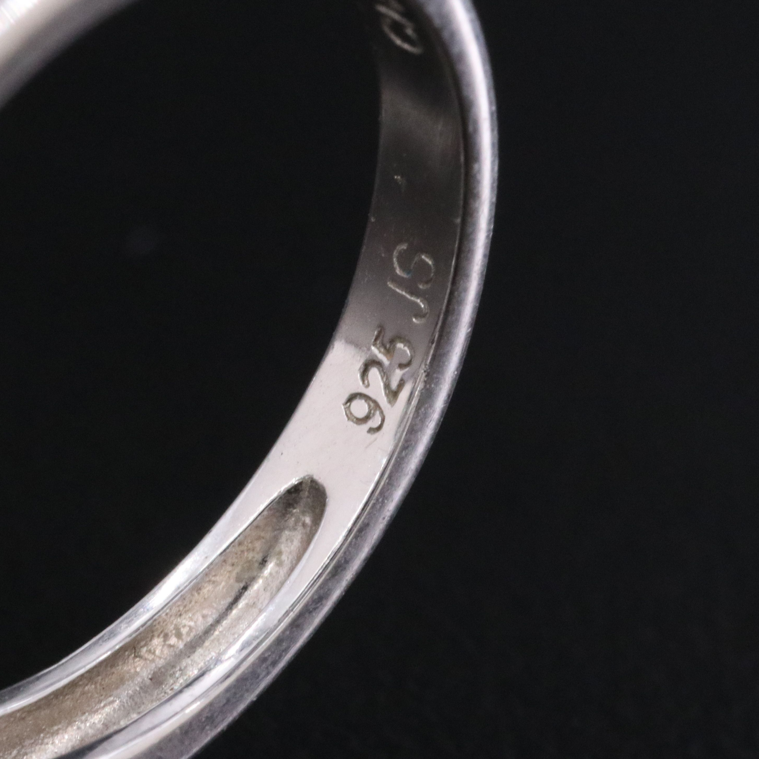 Sterling Sapphire Ring