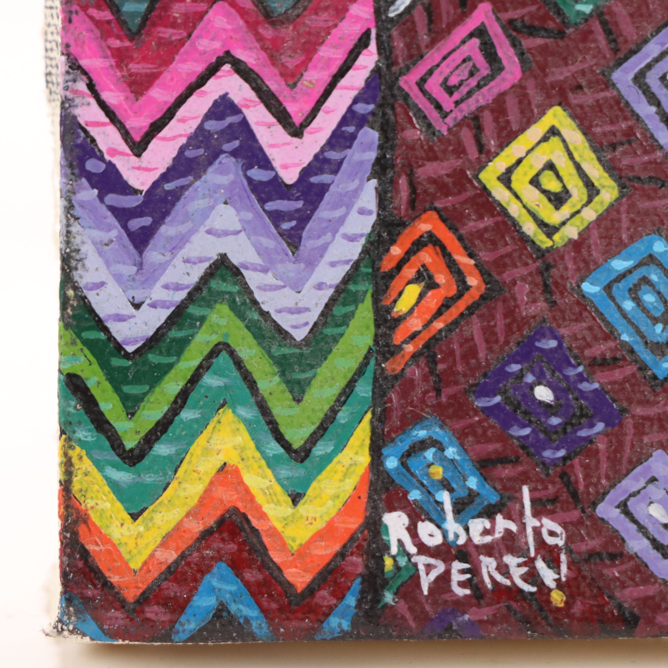 Roberto Perén Acrylic Painting