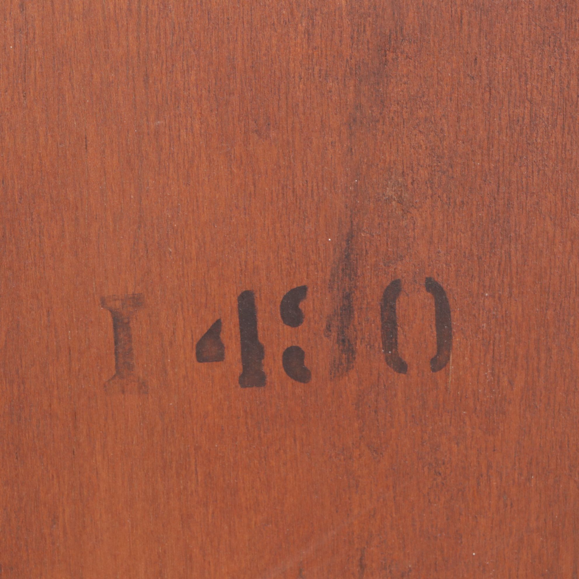 Sheraton Style Mahogany Bow Front Chest of Drawers, Early 20th Century