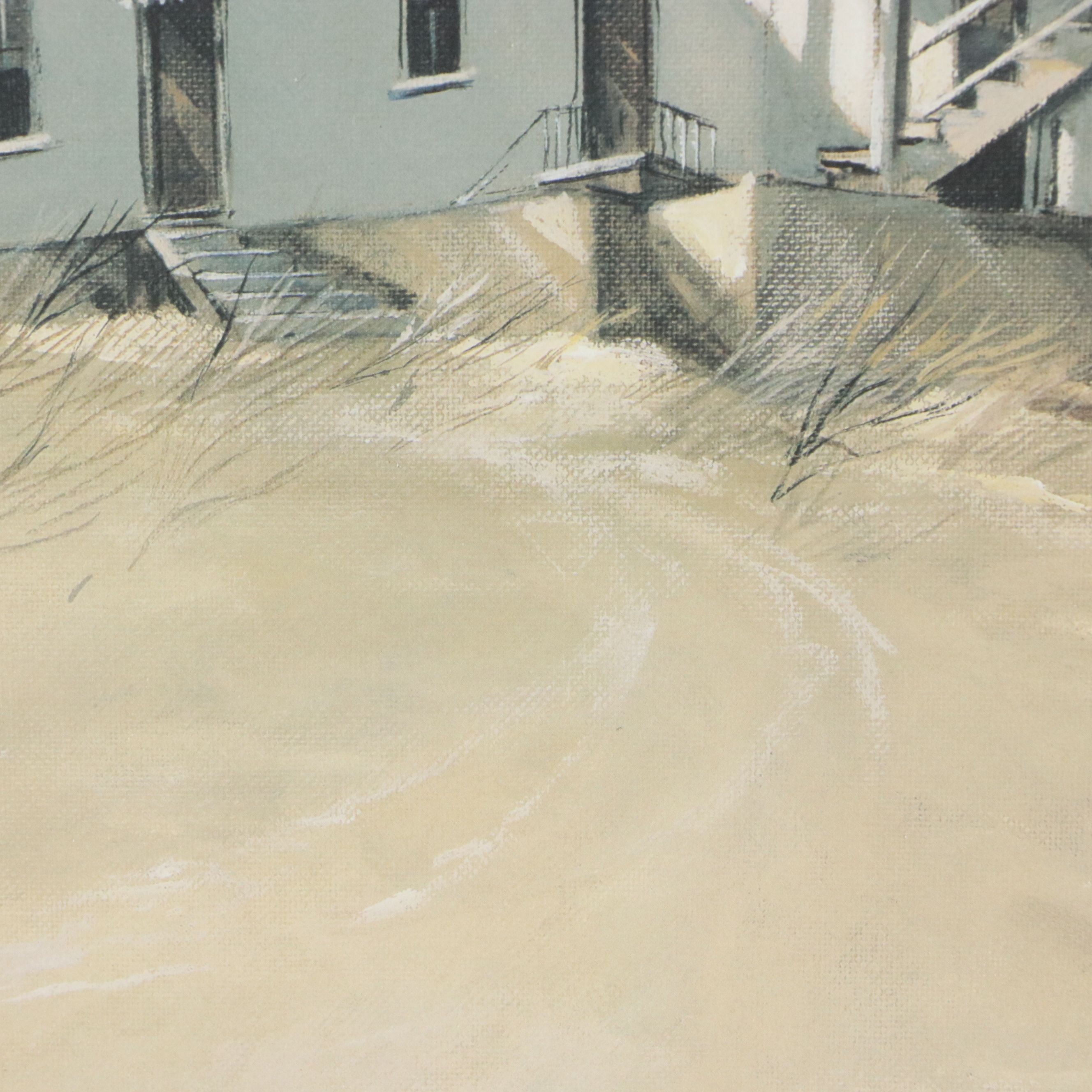 Robert Fabe Offset Lithograph "August Morning"